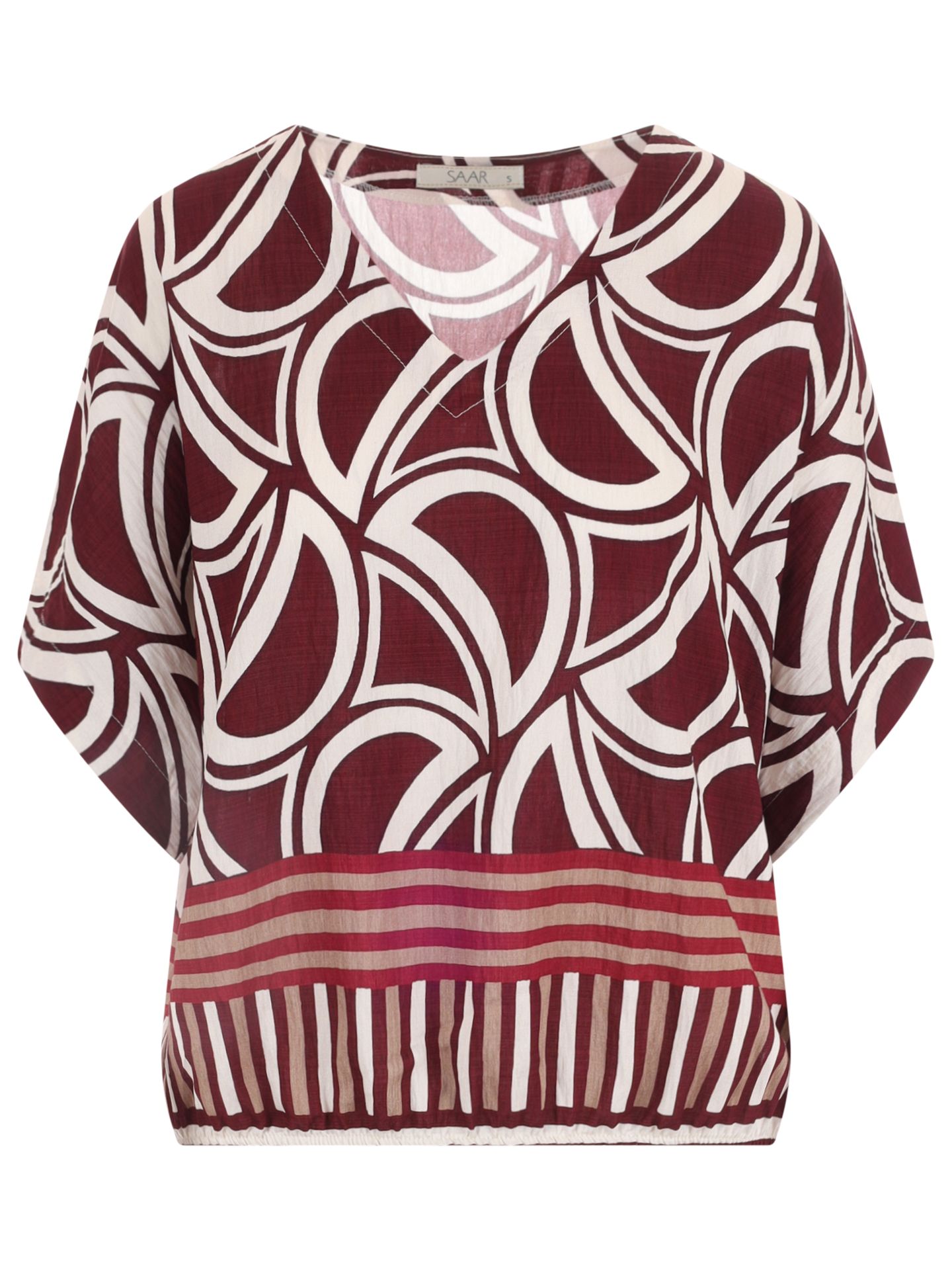 SAAR Blouse Vlaurie Rood 00084967-3650