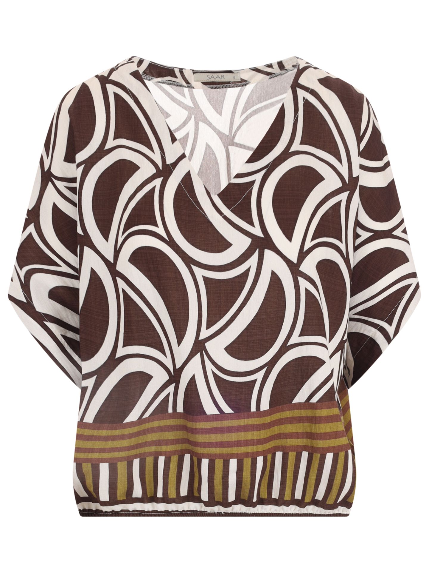 SAAR Blouse Vlaurie Bruin 00084967-5800