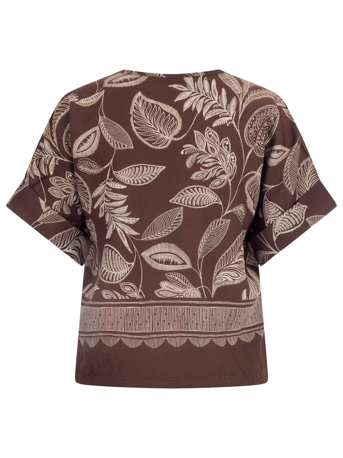 SAAR Blouse Vrome Bruin 00084969-5800