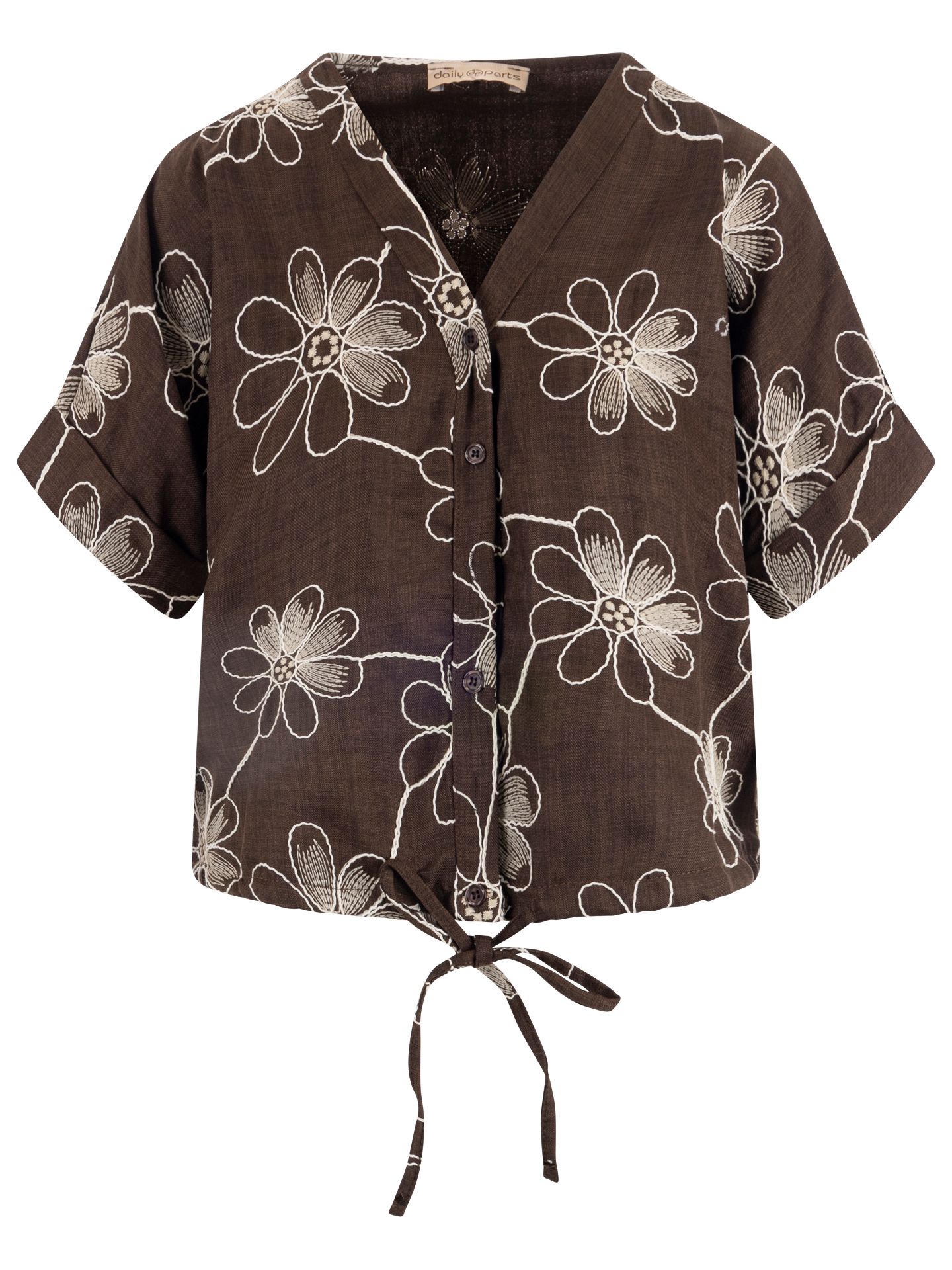 daily parts Blouse Maritha Bruin 00084970-5800