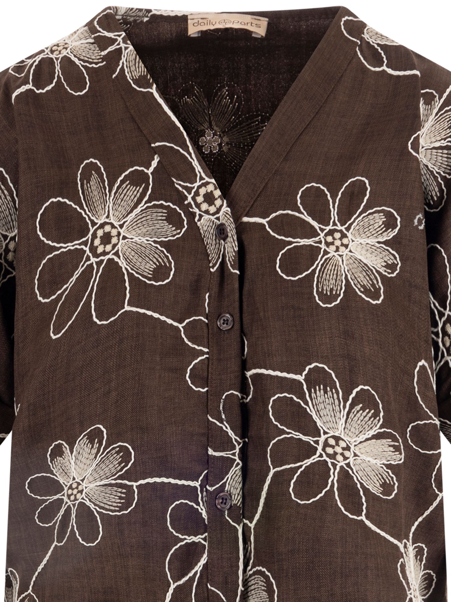 daily parts Blouse Maritha Bruin 00084970-5800