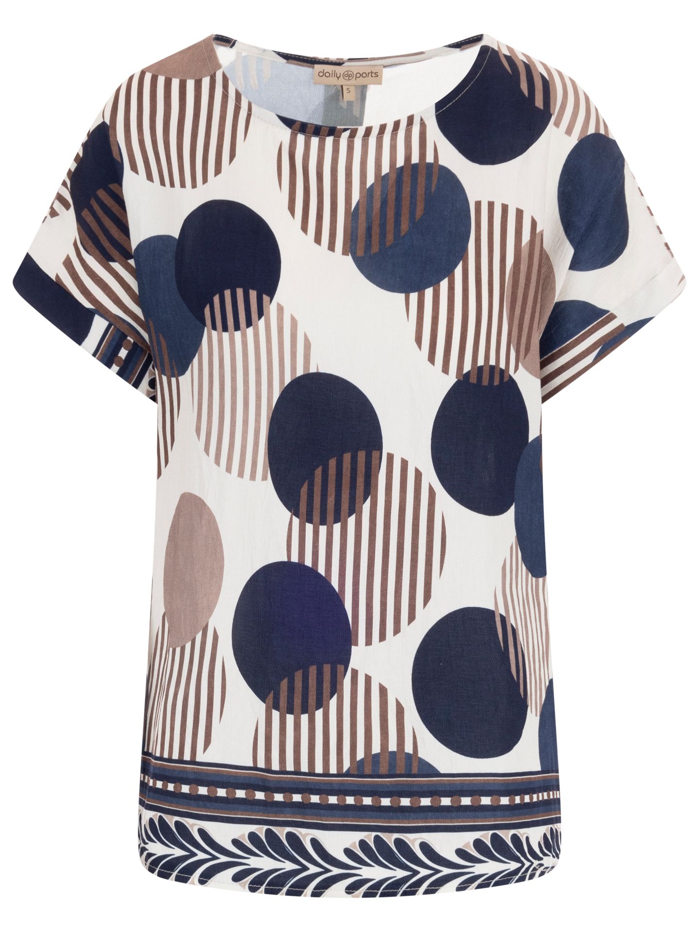 daily parts Blouse Mollie Blauw 00084972-1500