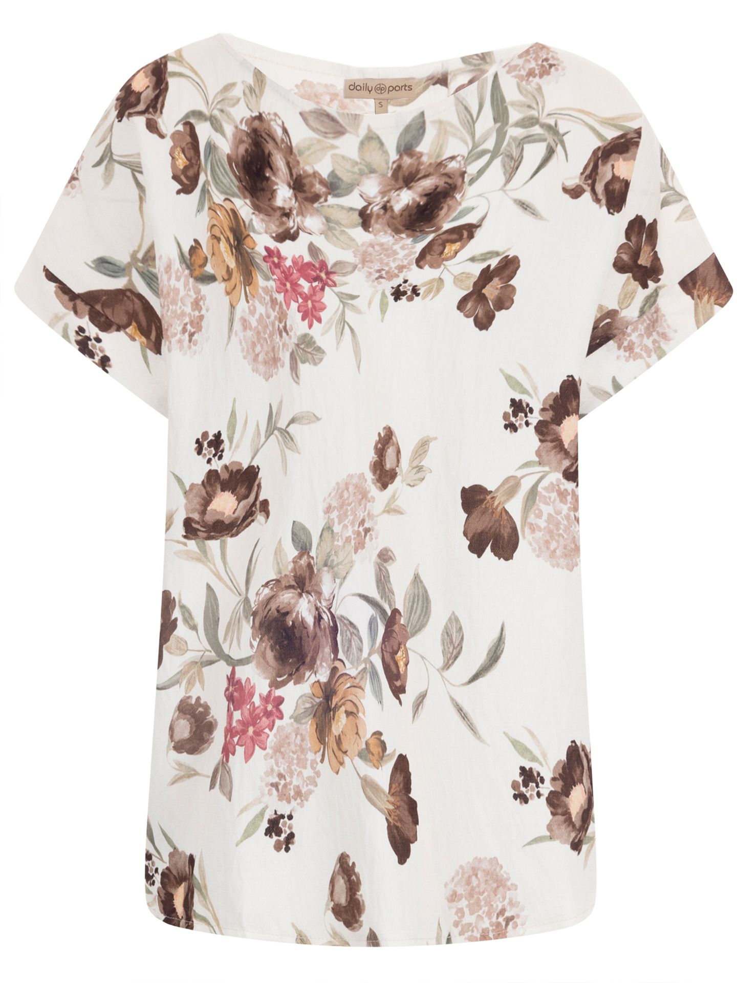 daily parts Blouse Misty Bruin 00084973-5800