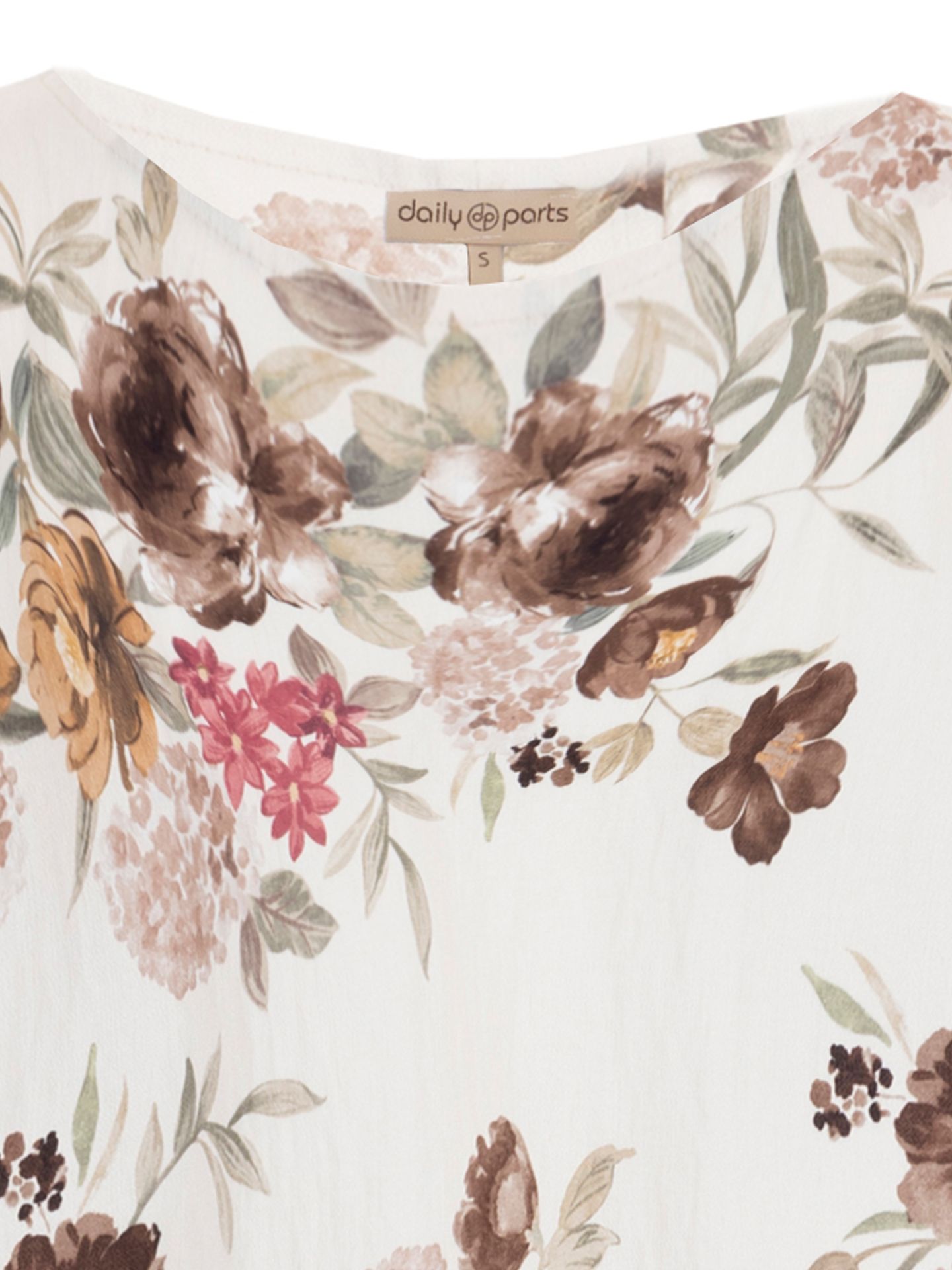 daily parts Blouse Misty Bruin 00084973-5800