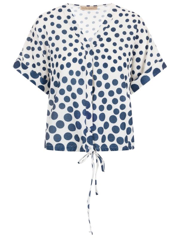 daily parts Blouse Melissa Blauw 2900082398041