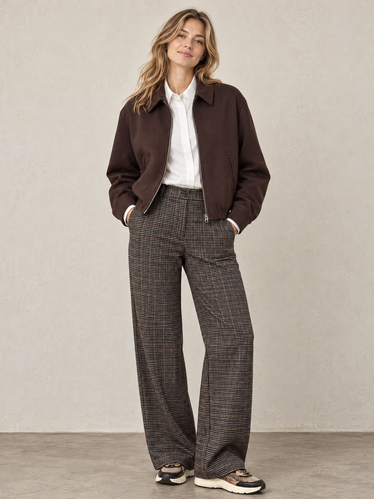 Freequent Straight Broek Naduva Zwart 00084976-7500