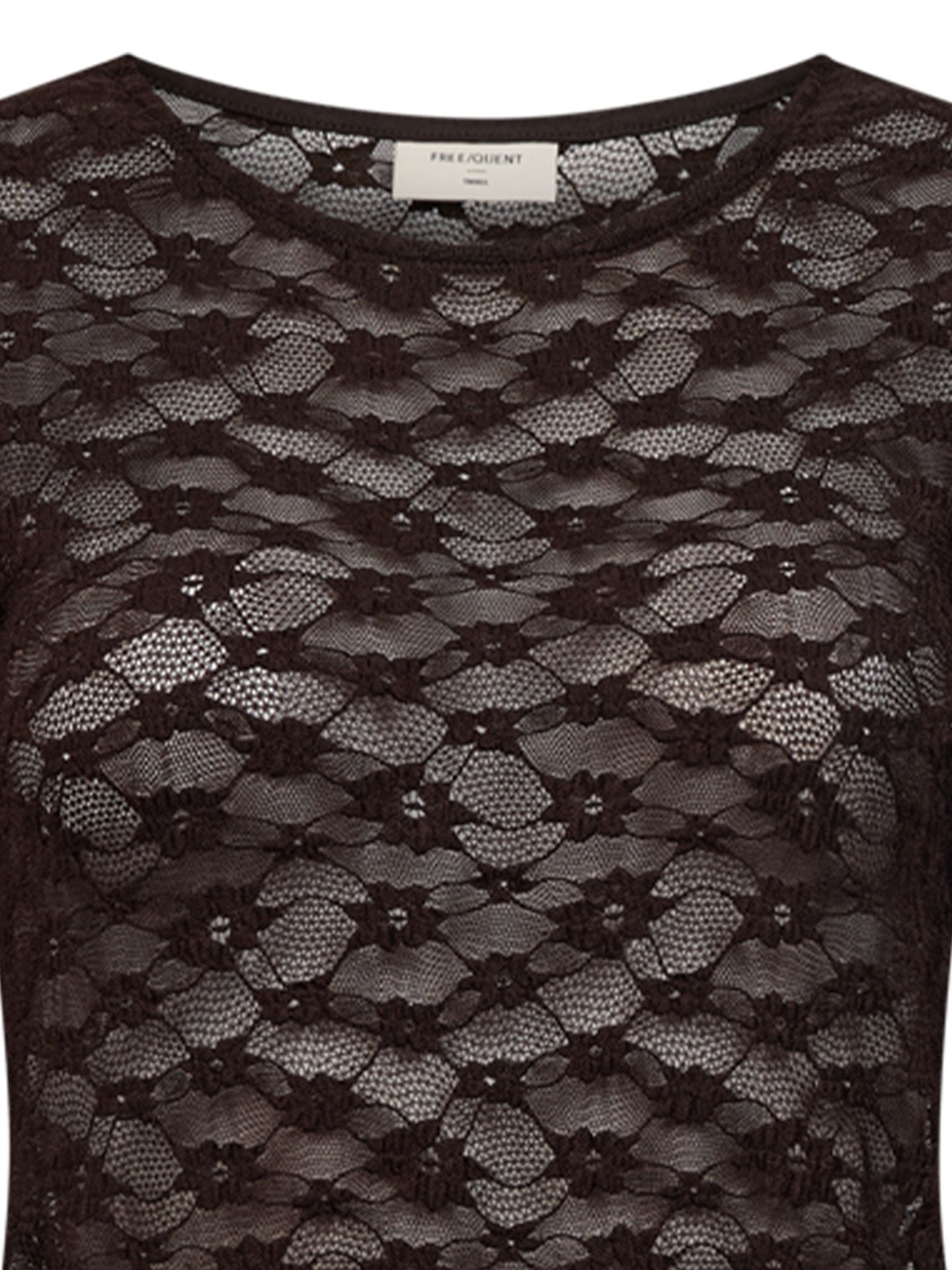 Freequent Shirt Ibena Bruin 00084985-5800