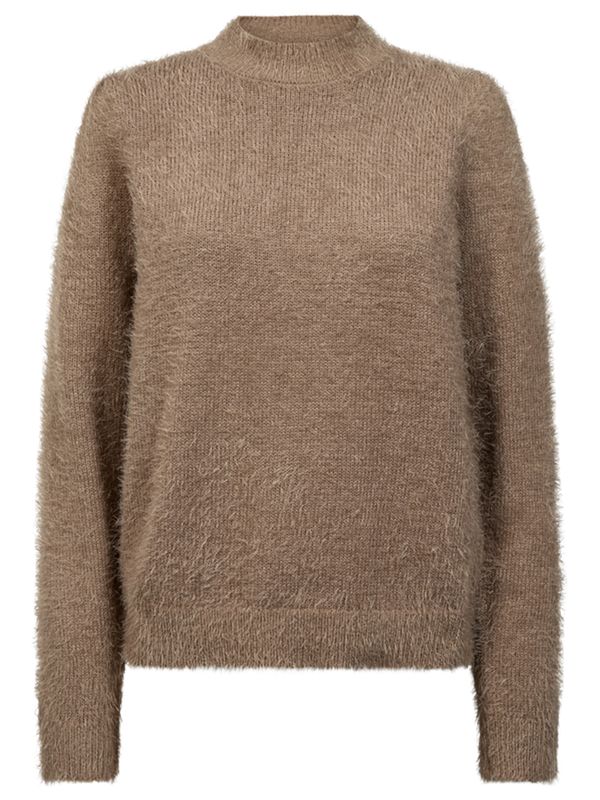 Freequent Trui Cat Taupe 2900082422067
