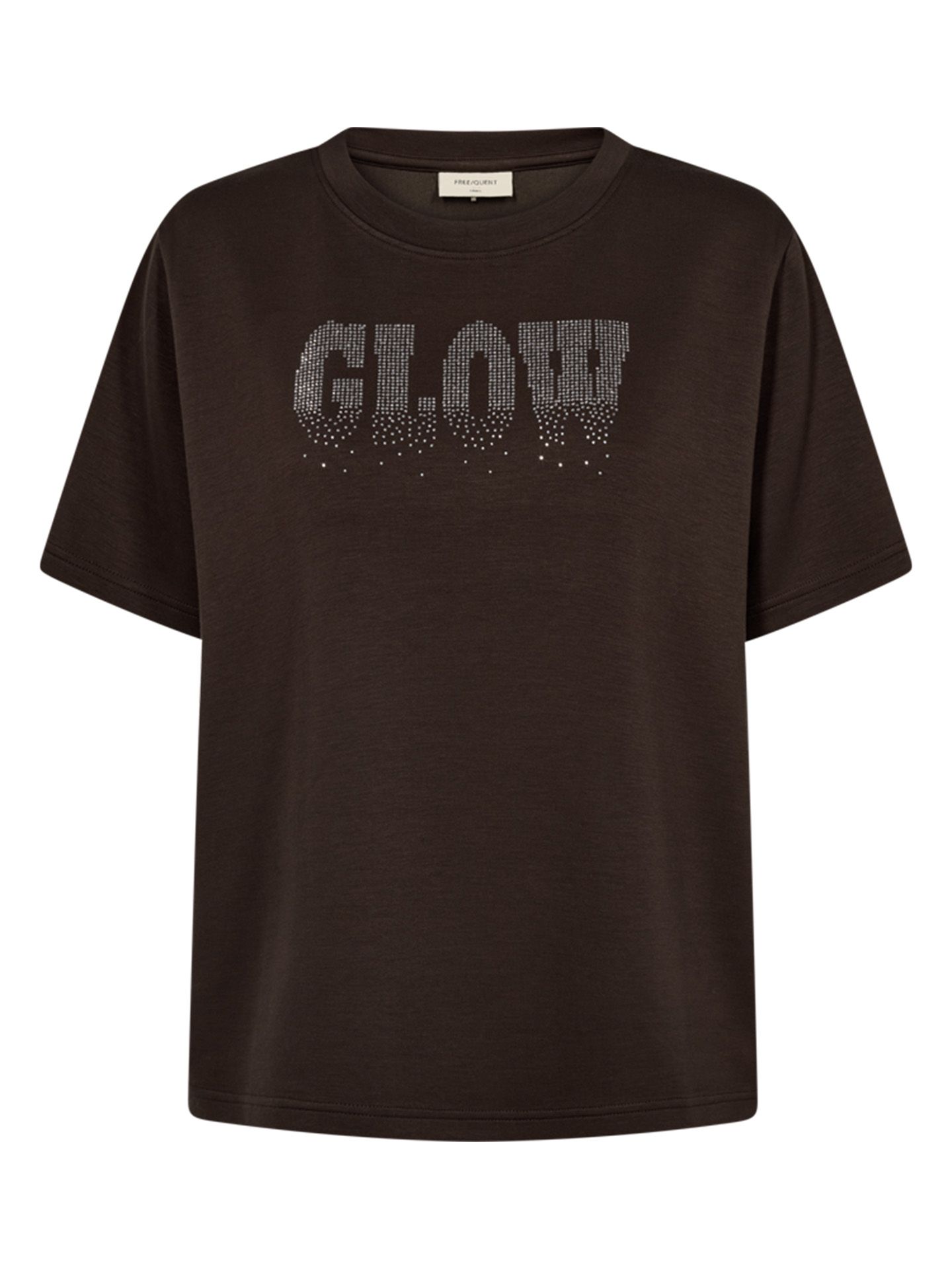 Freequent T-shirt Malak Bruin 00084992-5800