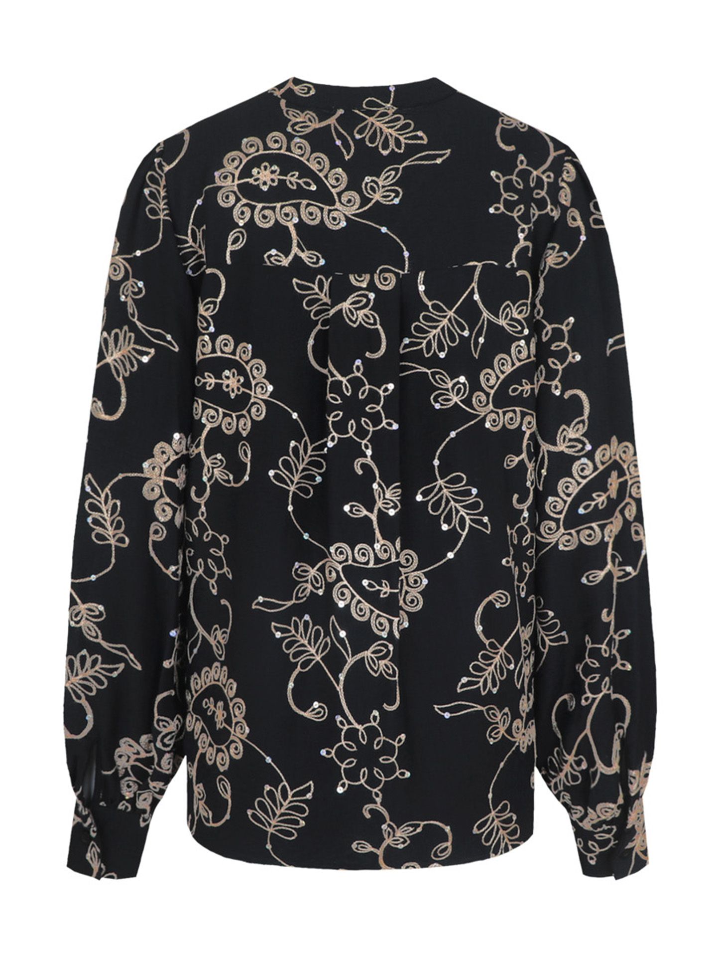 C&S The Label Blouse Nova Zwart 00084994-7500