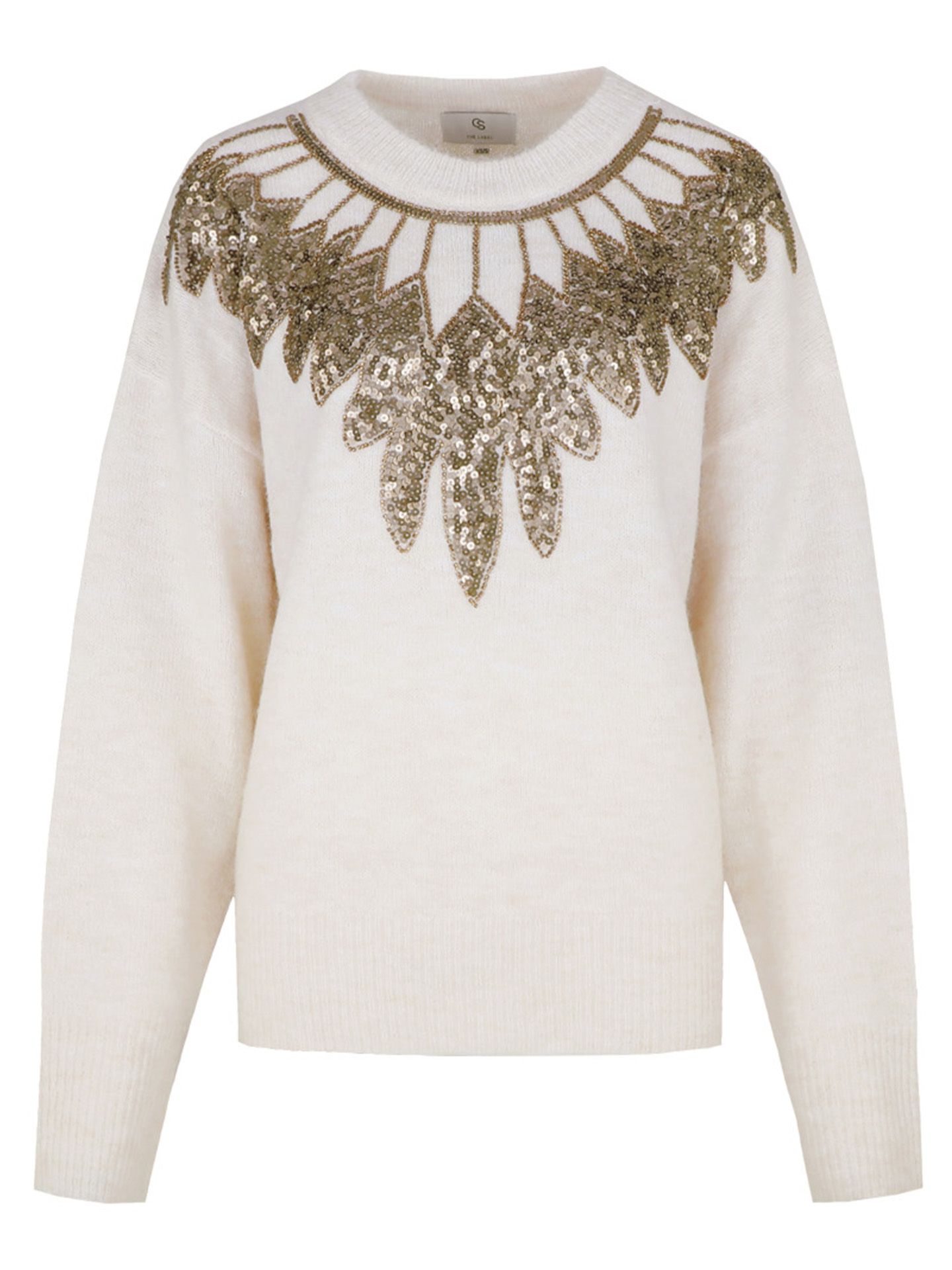 C&S The Label Trui Kehlani Beige 00084996-5200