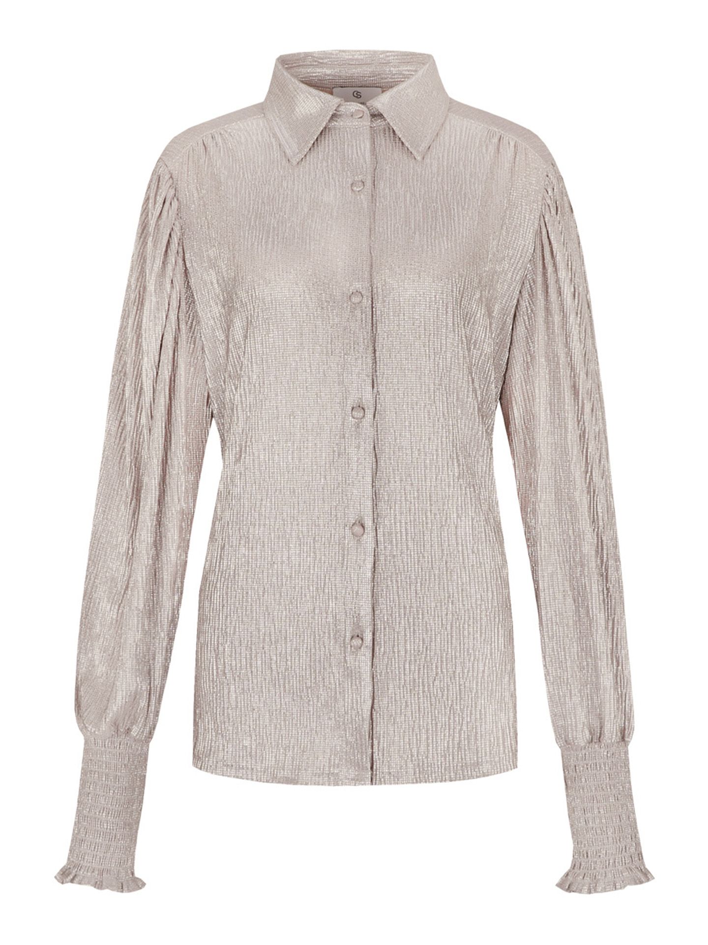 C&S The Label Blouse Lynea Beige 00084997-5201