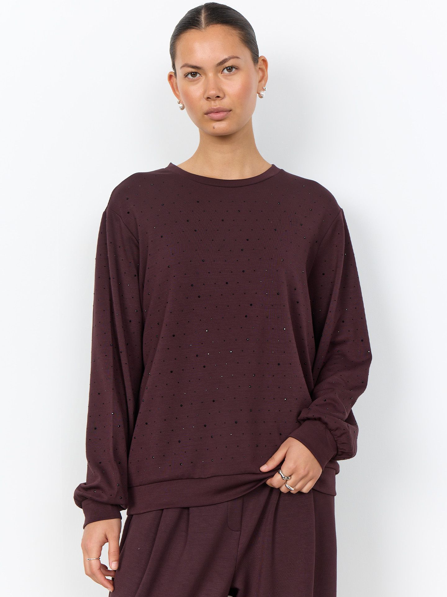 Soyaconcept Sweater Banu Bruin 00085008-5800