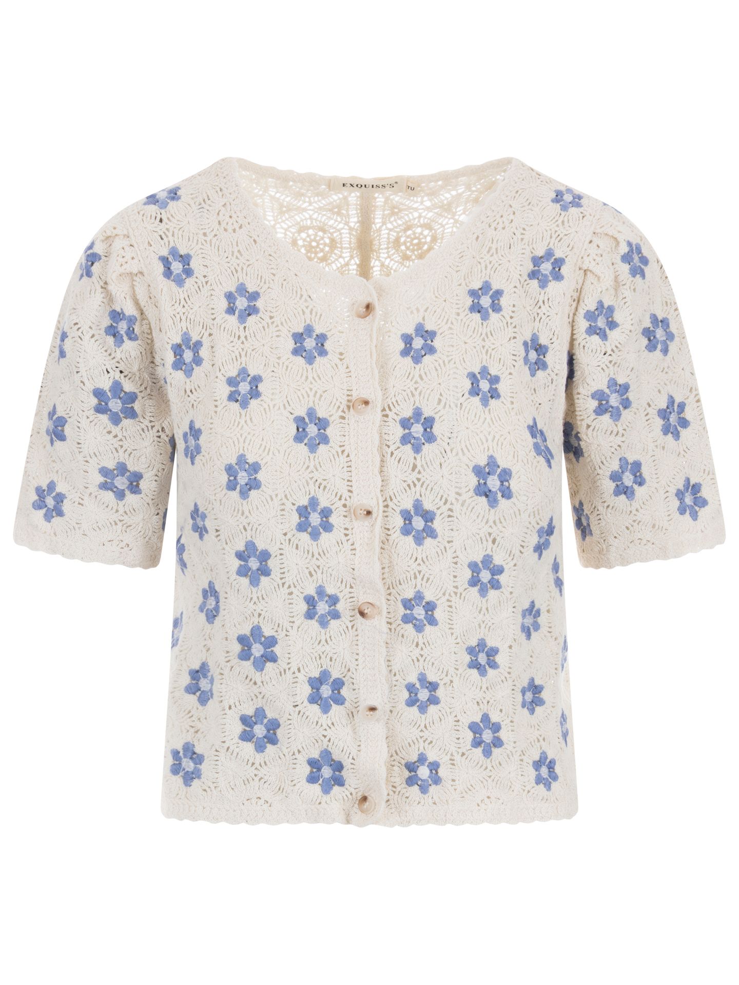 From Paris with Love Vest Danielle Blauw 00085011-1350