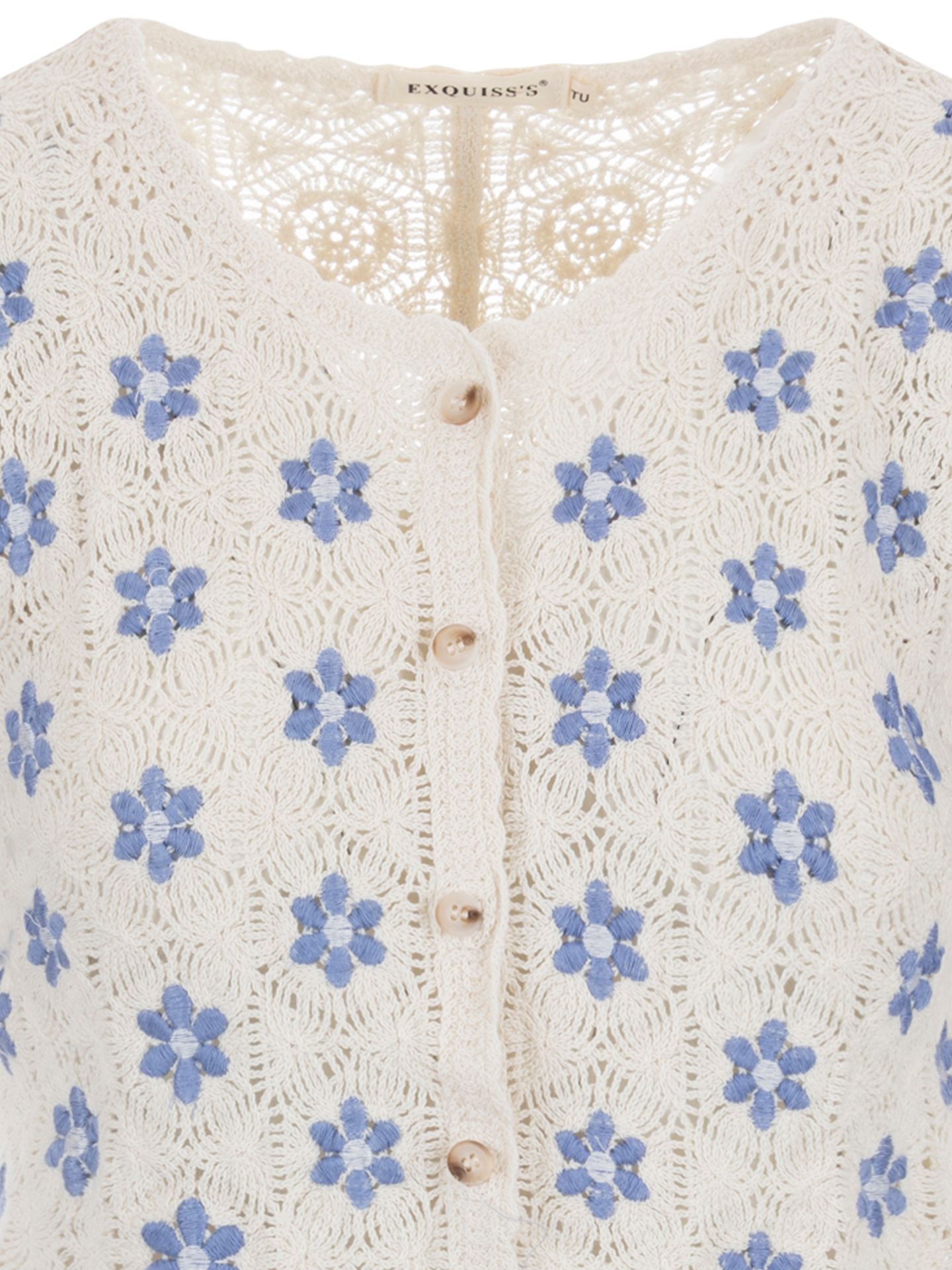 From Paris with Love Vest Danielle Blauw 00085011-1350