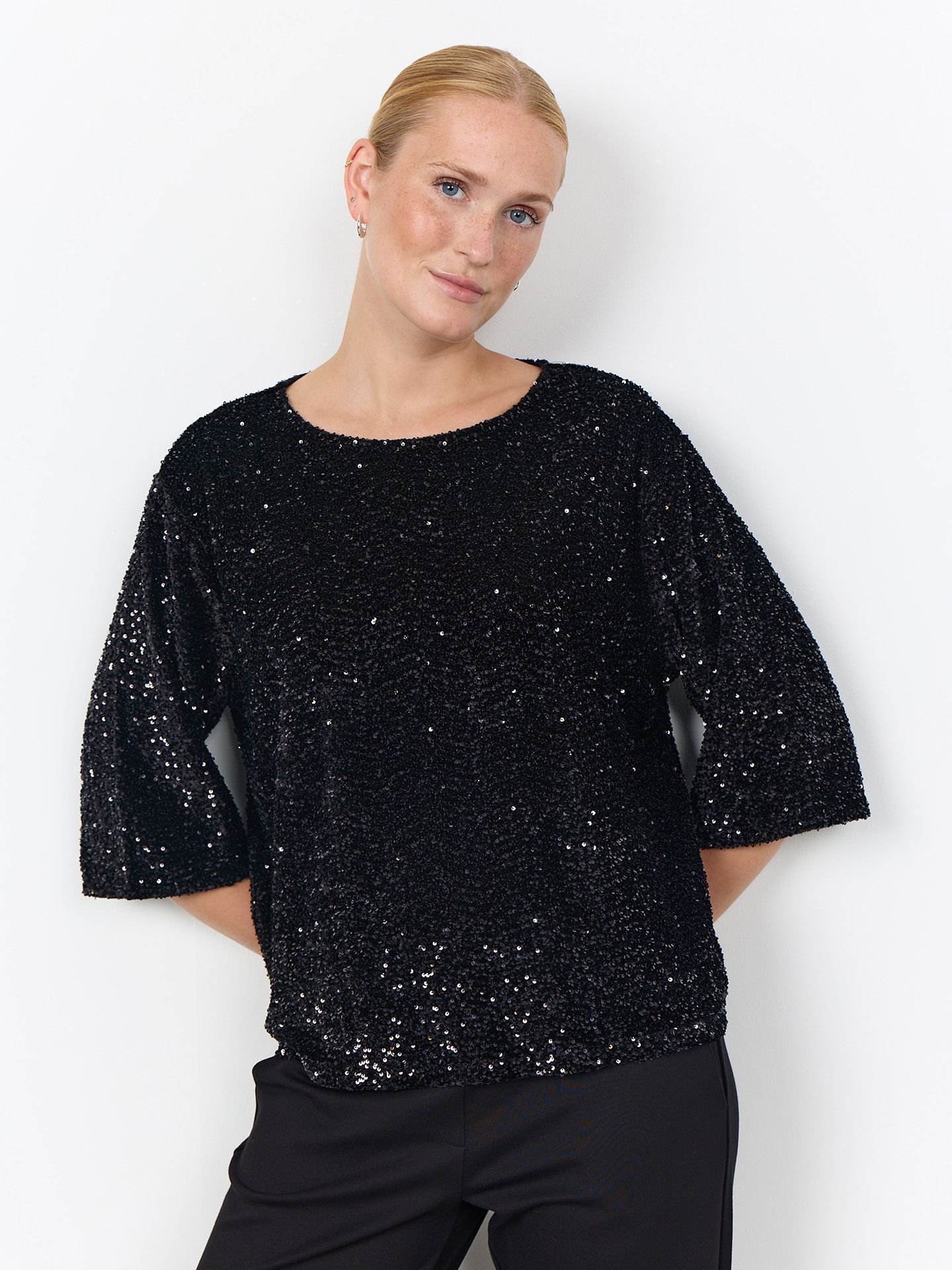 Soyaconcept T-shirt Jasleen Zwart 00085020-7500