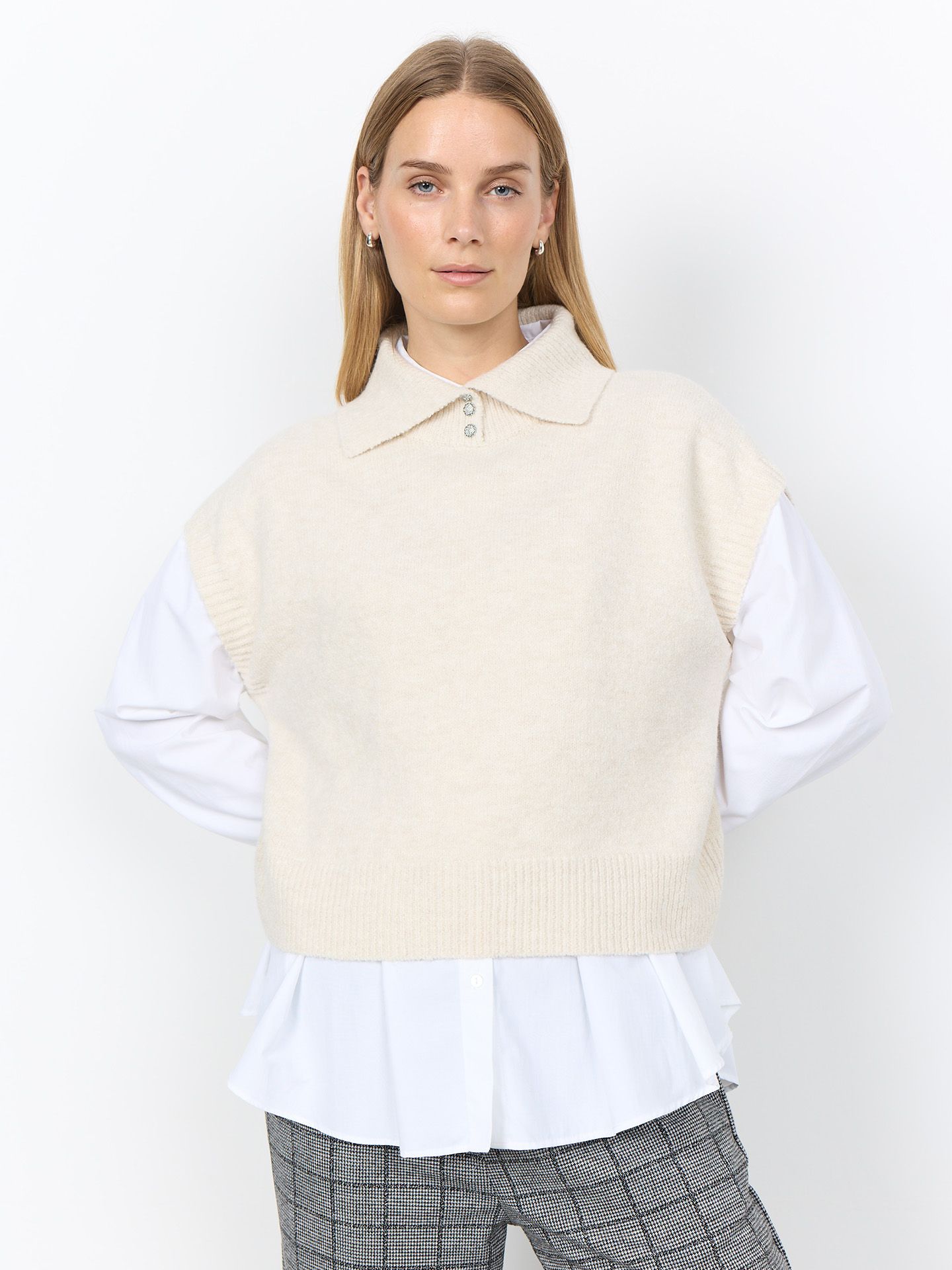 Soyaconcept Trui Joya Beige 00085023-5201