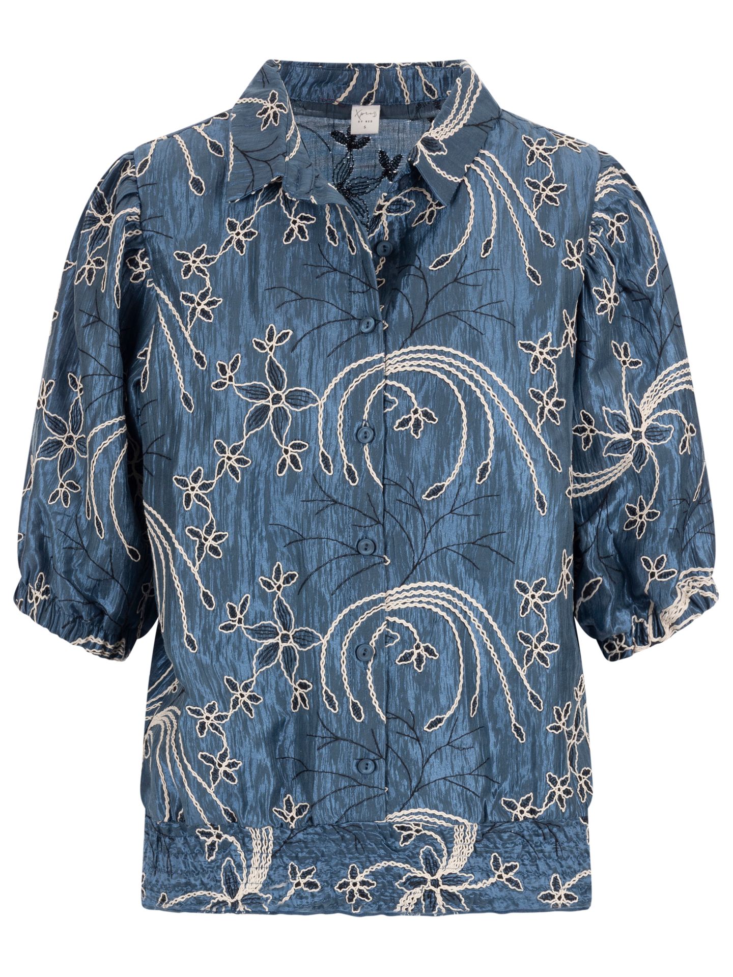 NED Blouse Miran Blauw 00085031-1350