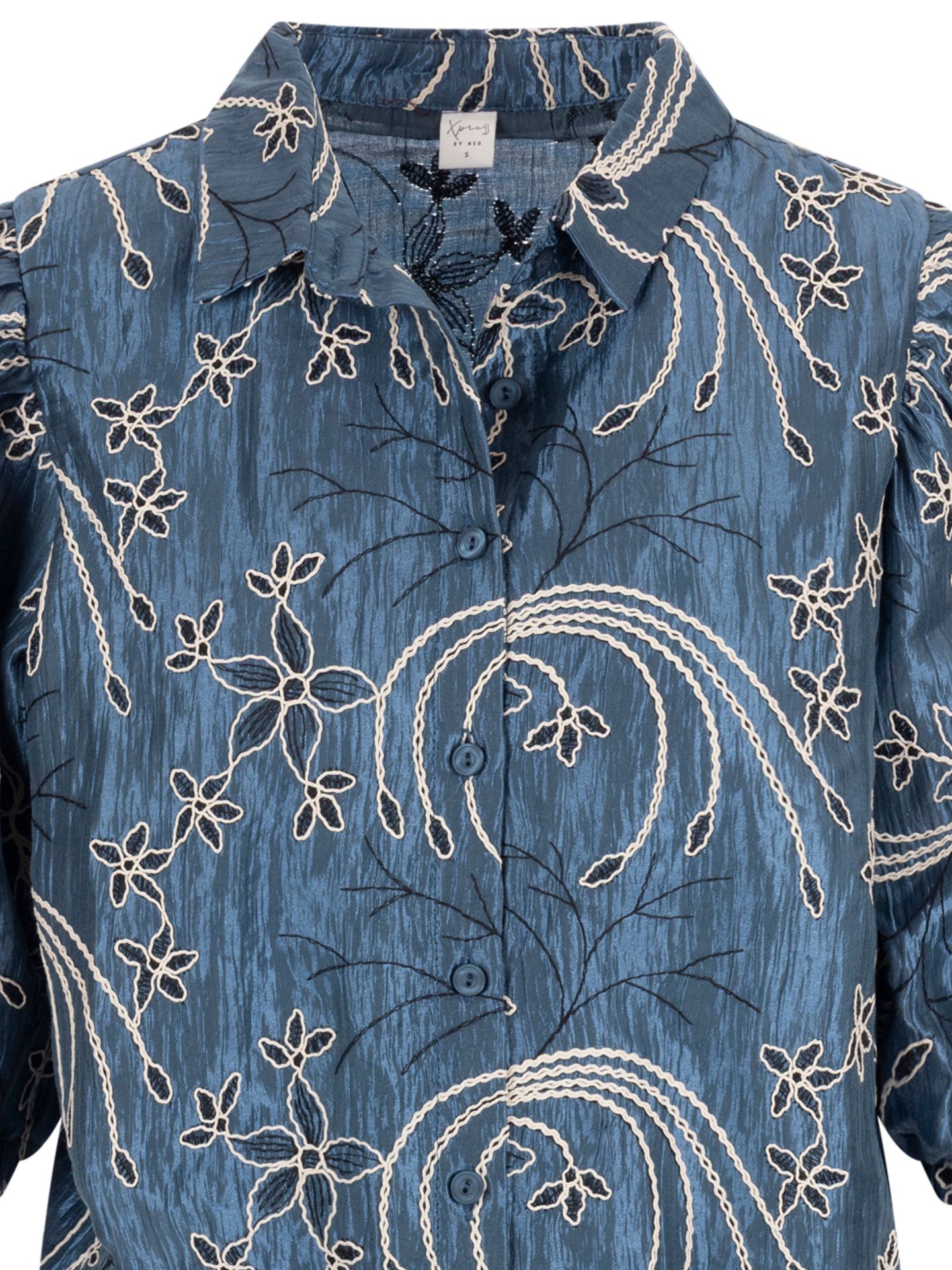NED Blouse Miran Blauw 00085031-1350