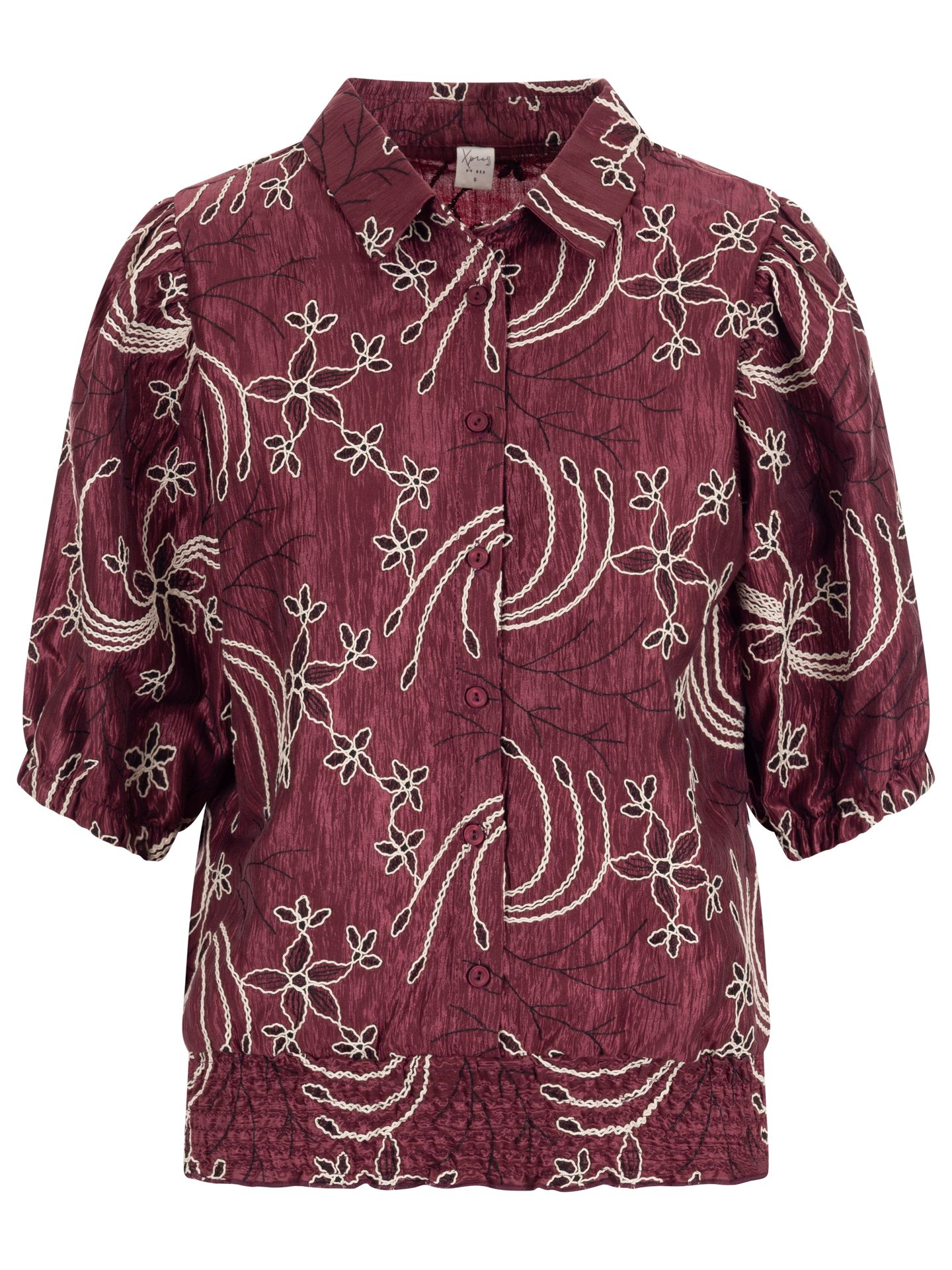 NED Blouse Miran Rood 00085031-3650