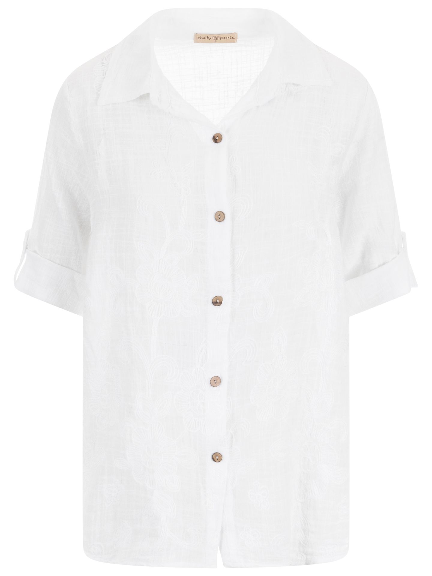daily parts Blouse Alina Wit 00085035-7000