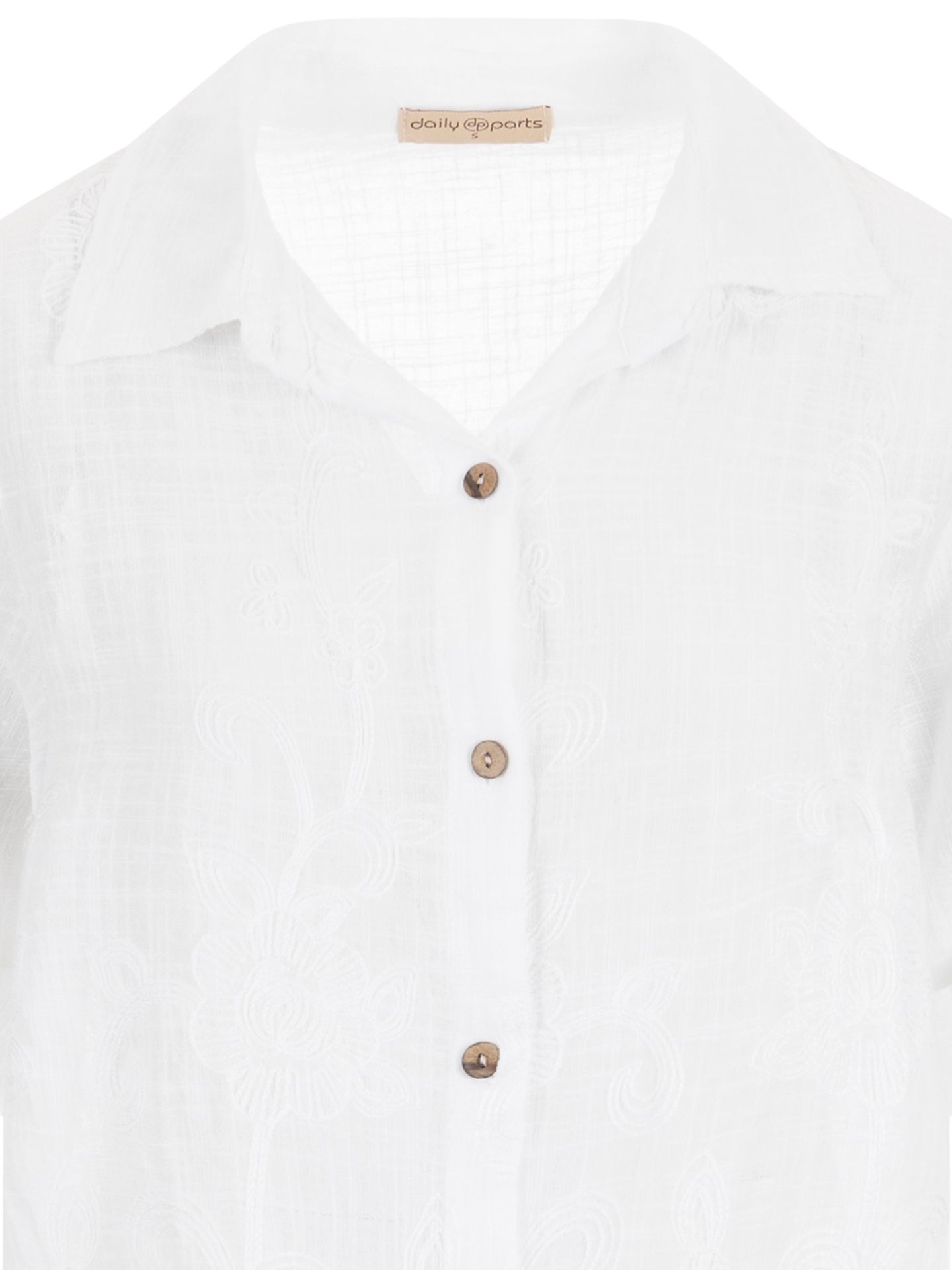 daily parts Blouse Alina Wit 00085035-7000