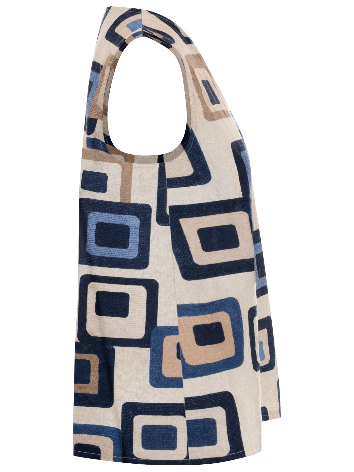 FOS Fashion Top Linda Blauw 00085039-1500