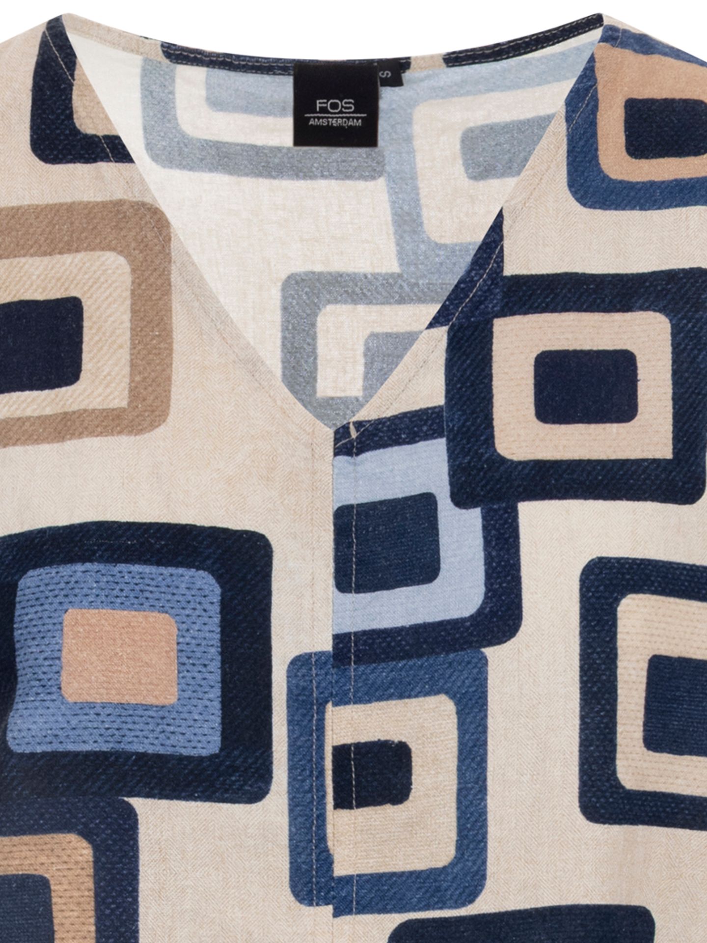 FOS Fashion Top Linda Blauw 00085039-1500