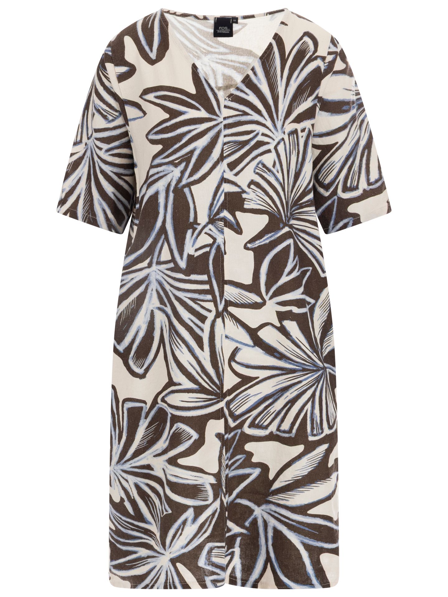 FOS Fashion Jurk Linde Blauw 00085040-1350