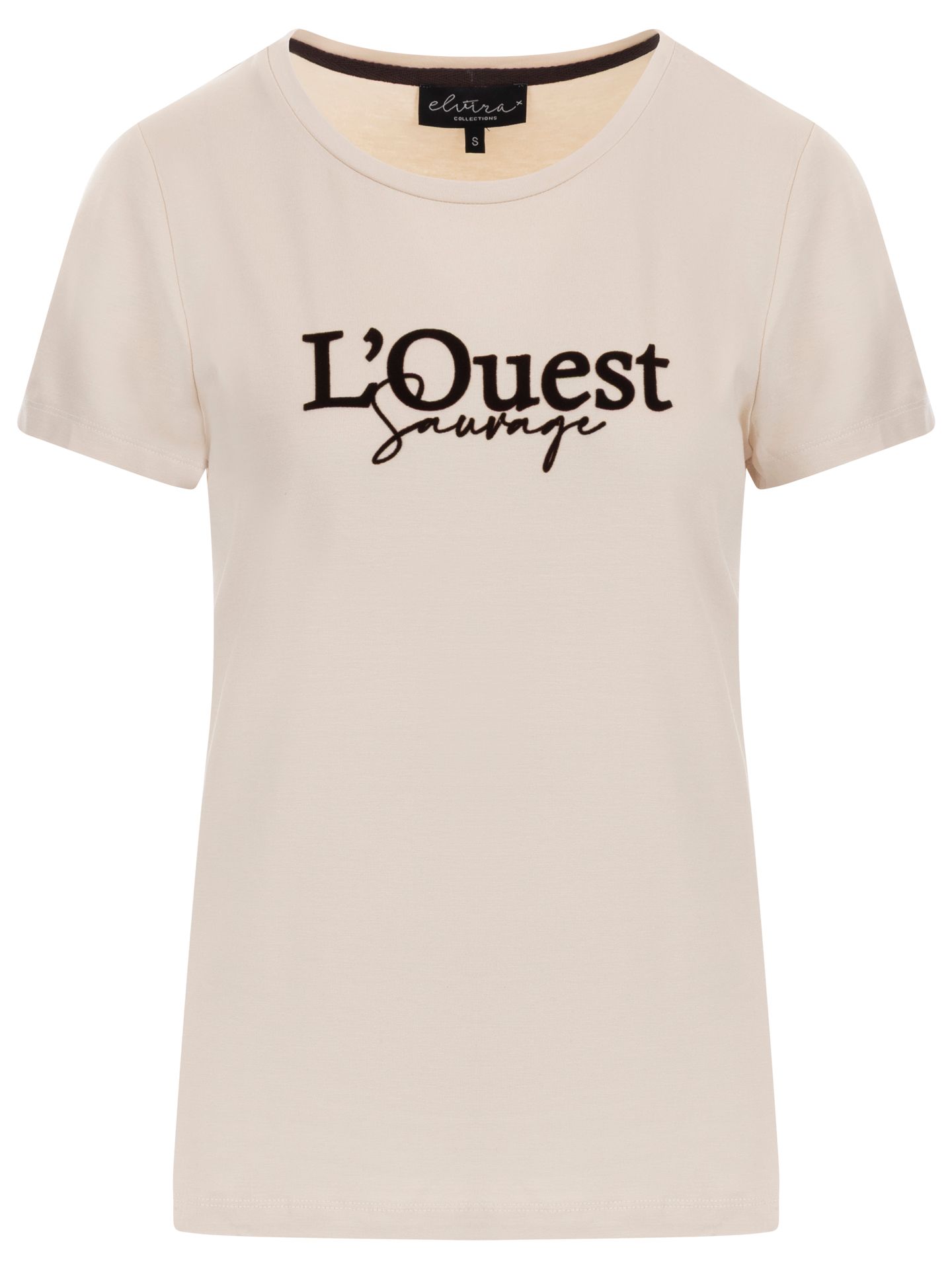 Elvira Collections T-shirt L'quest Beige 00085080-5201