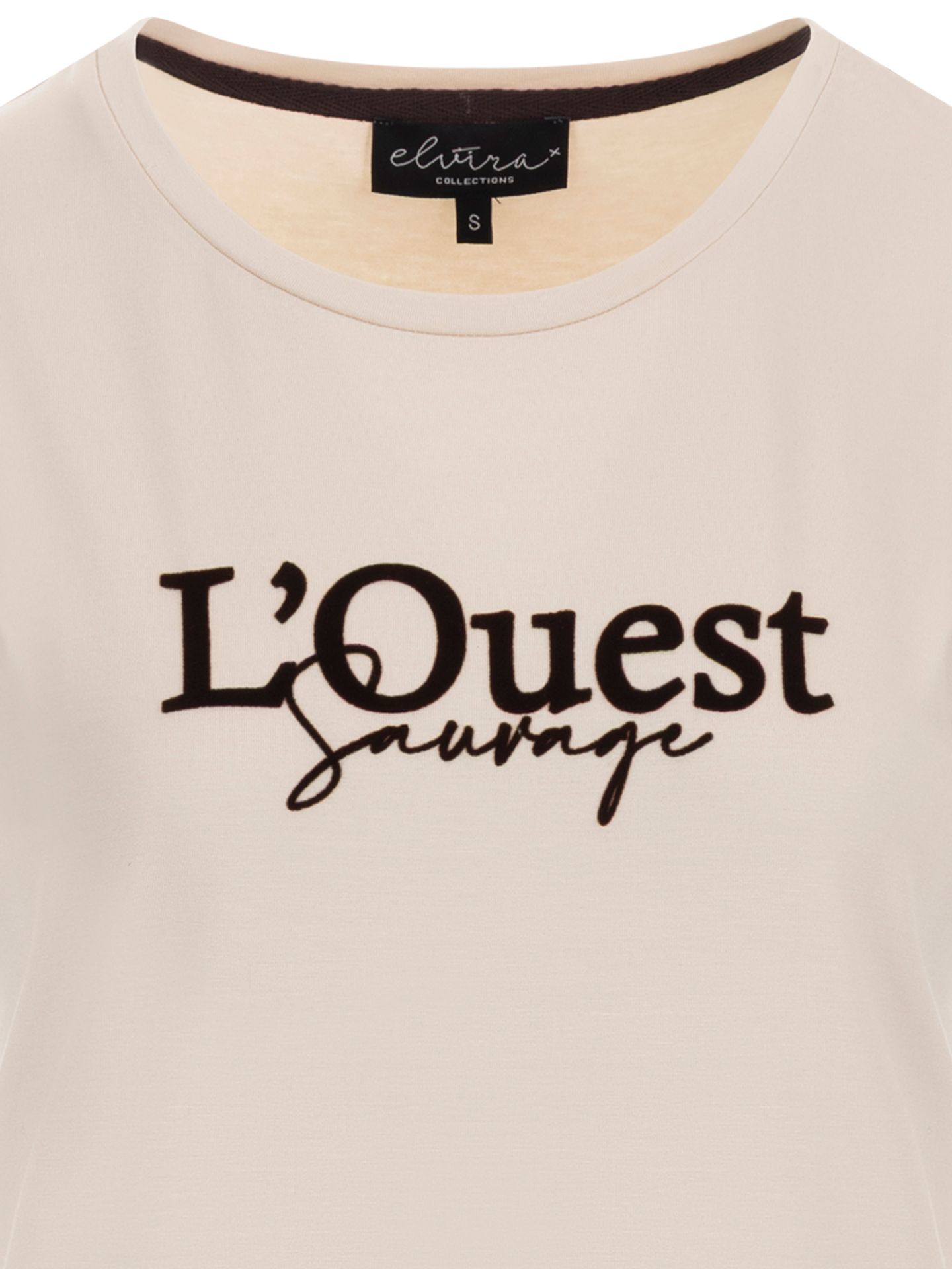 Elvira Collections T-shirt L'quest Beige 00085080-5201