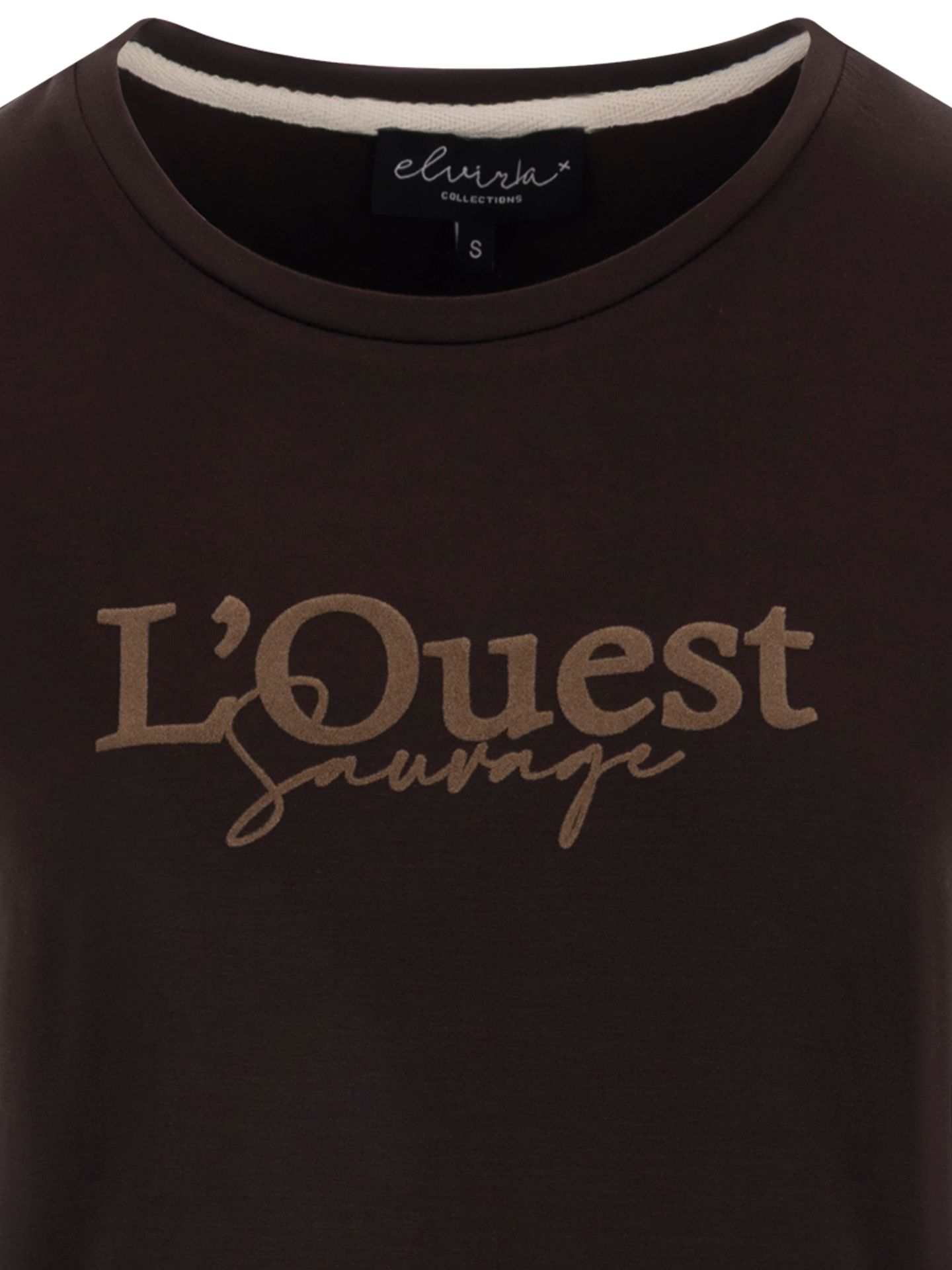 Elvira Collections T-shirt L'quest Bruin 00085080-5800