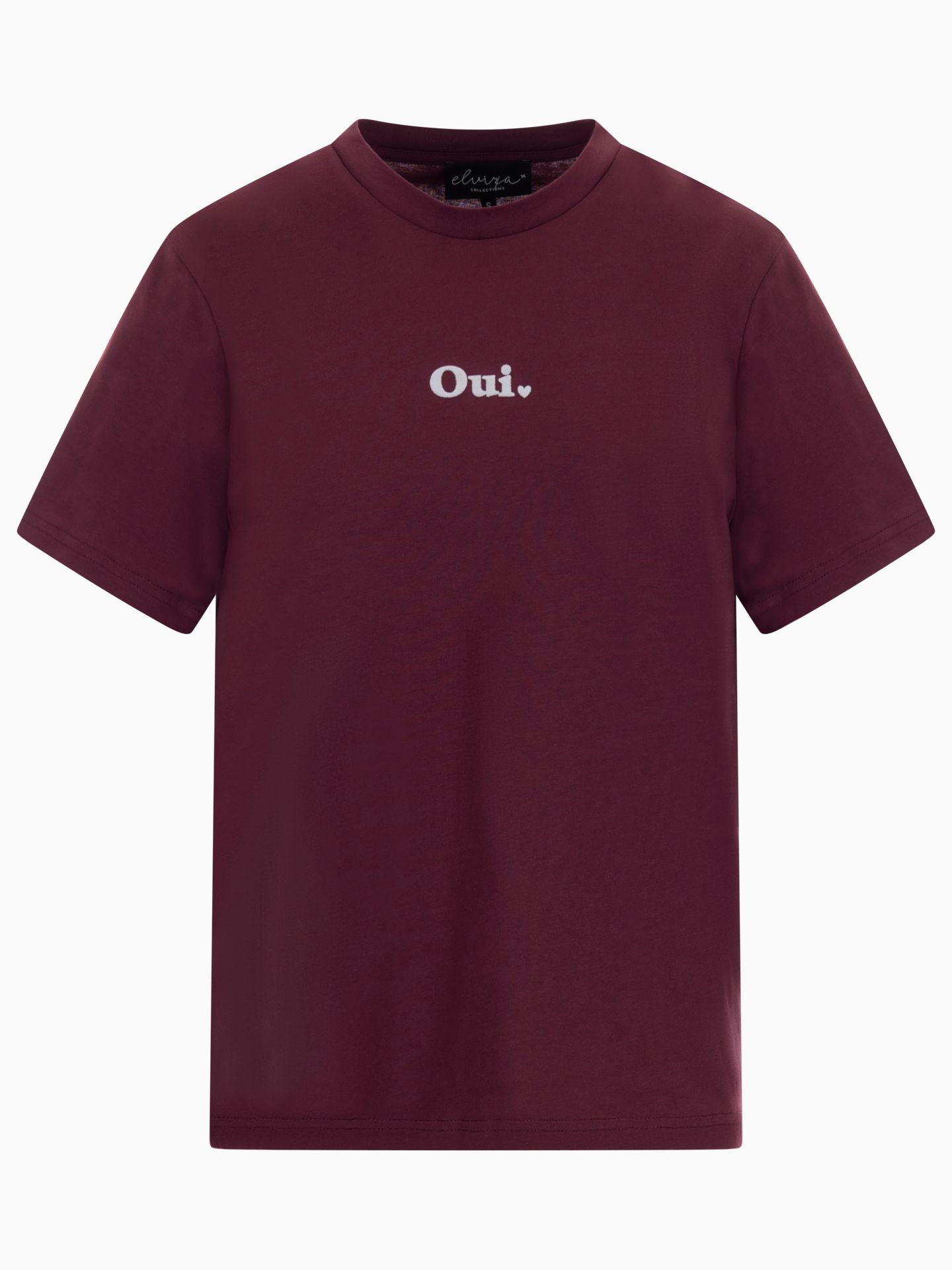 Elvira Collections T-shirt Oui Rood 00085095-3600