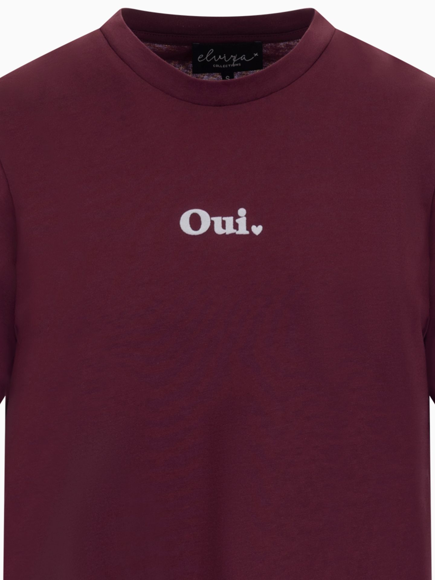 Elvira Collections T-shirt Oui Rood 00085095-3600