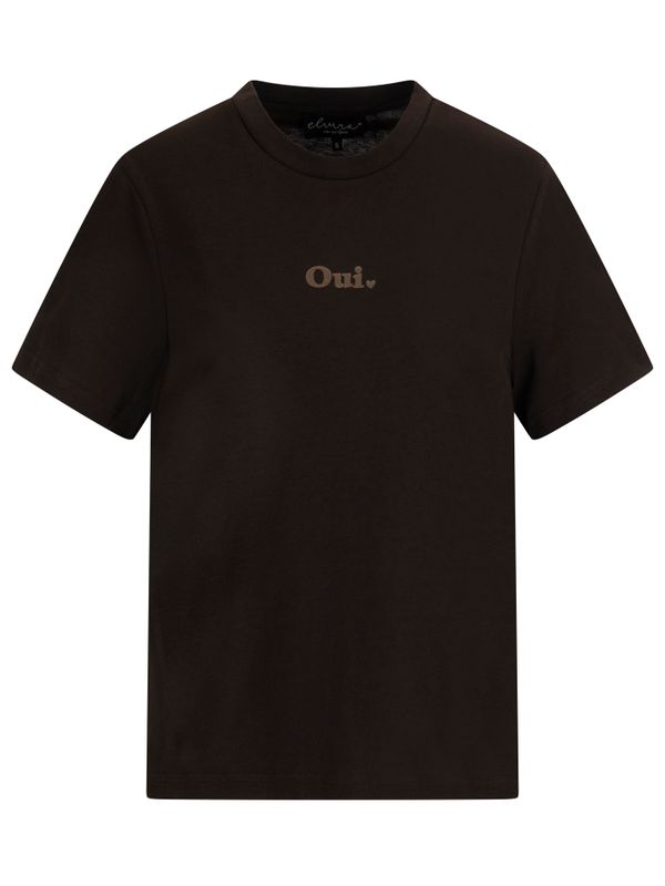 Elvira Collections T-shirt Oui Bruin 2900082604036