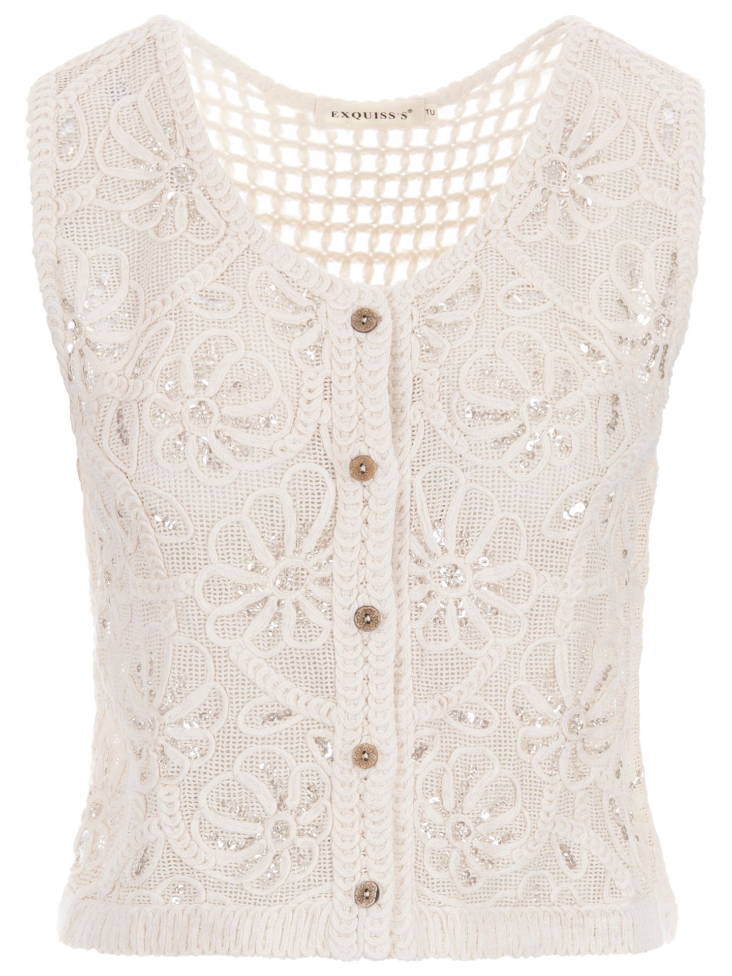 Exquisss Vest Jonnah Beige 00085262-5200