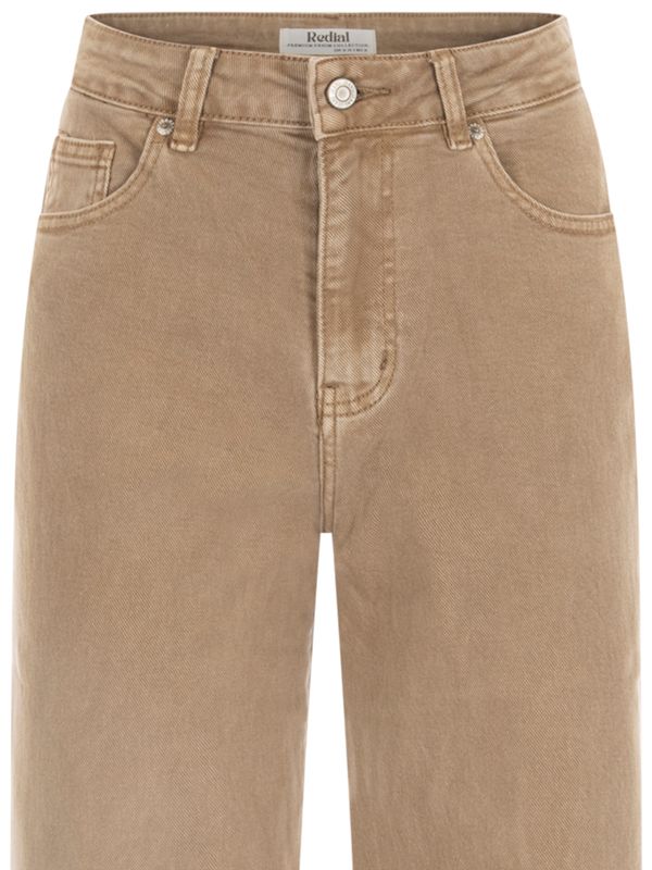 Redial Wide Leg Jeans Naomi Camel 2900082804047