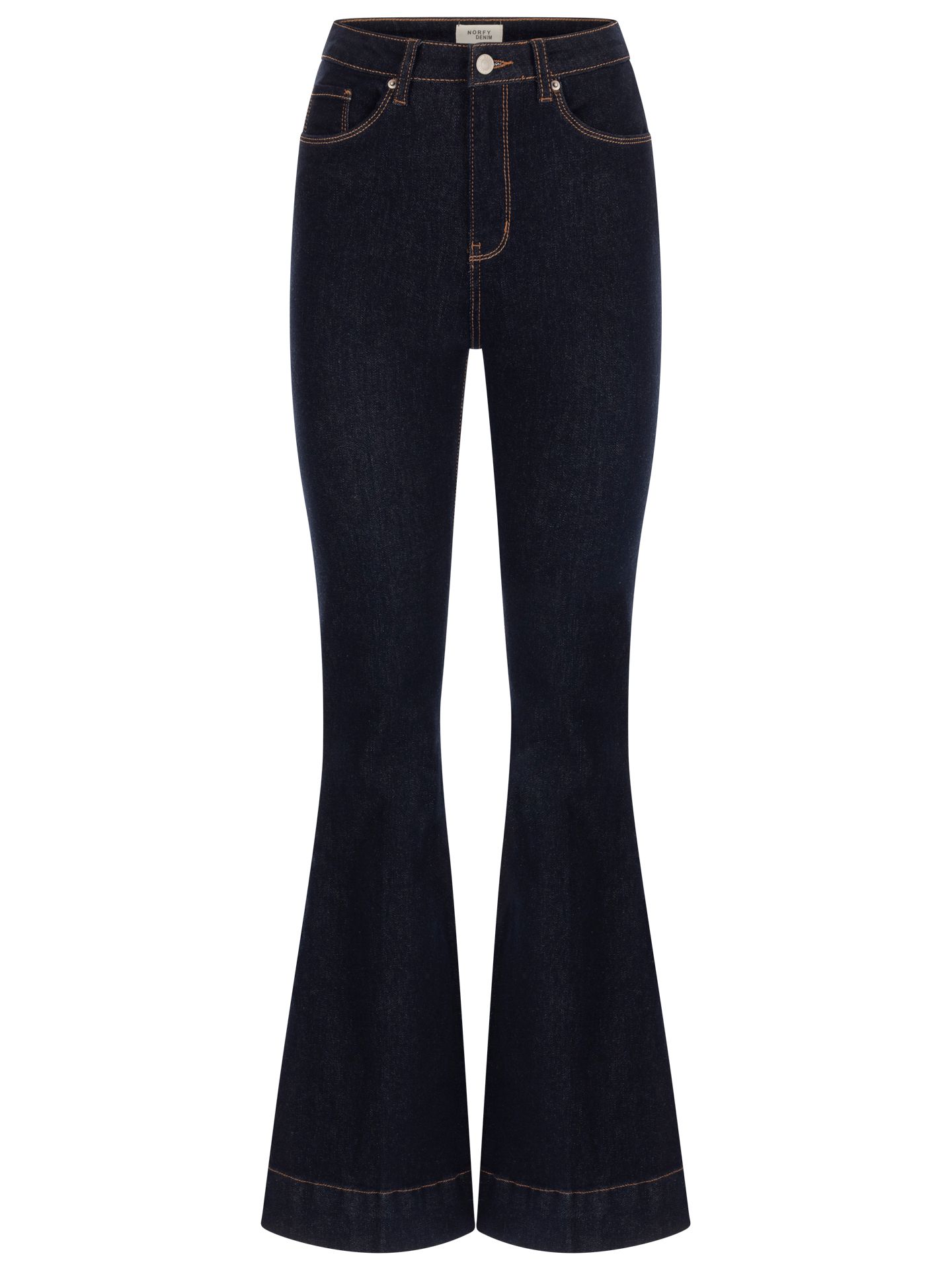 Norfy Flared Jeans Emma Blauw 00085280-581