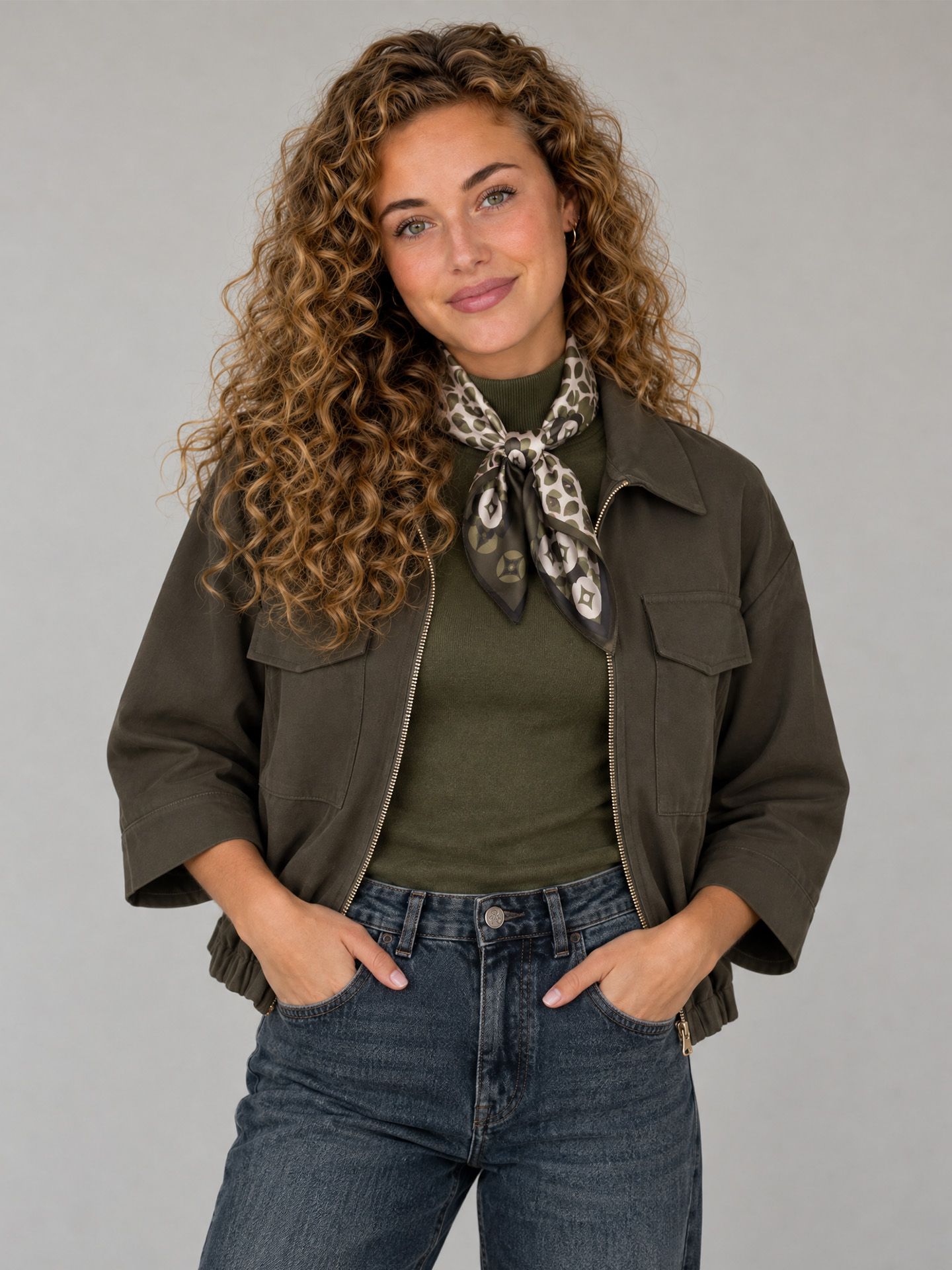 SAAR Trui Caily Groen 00085286-6300
