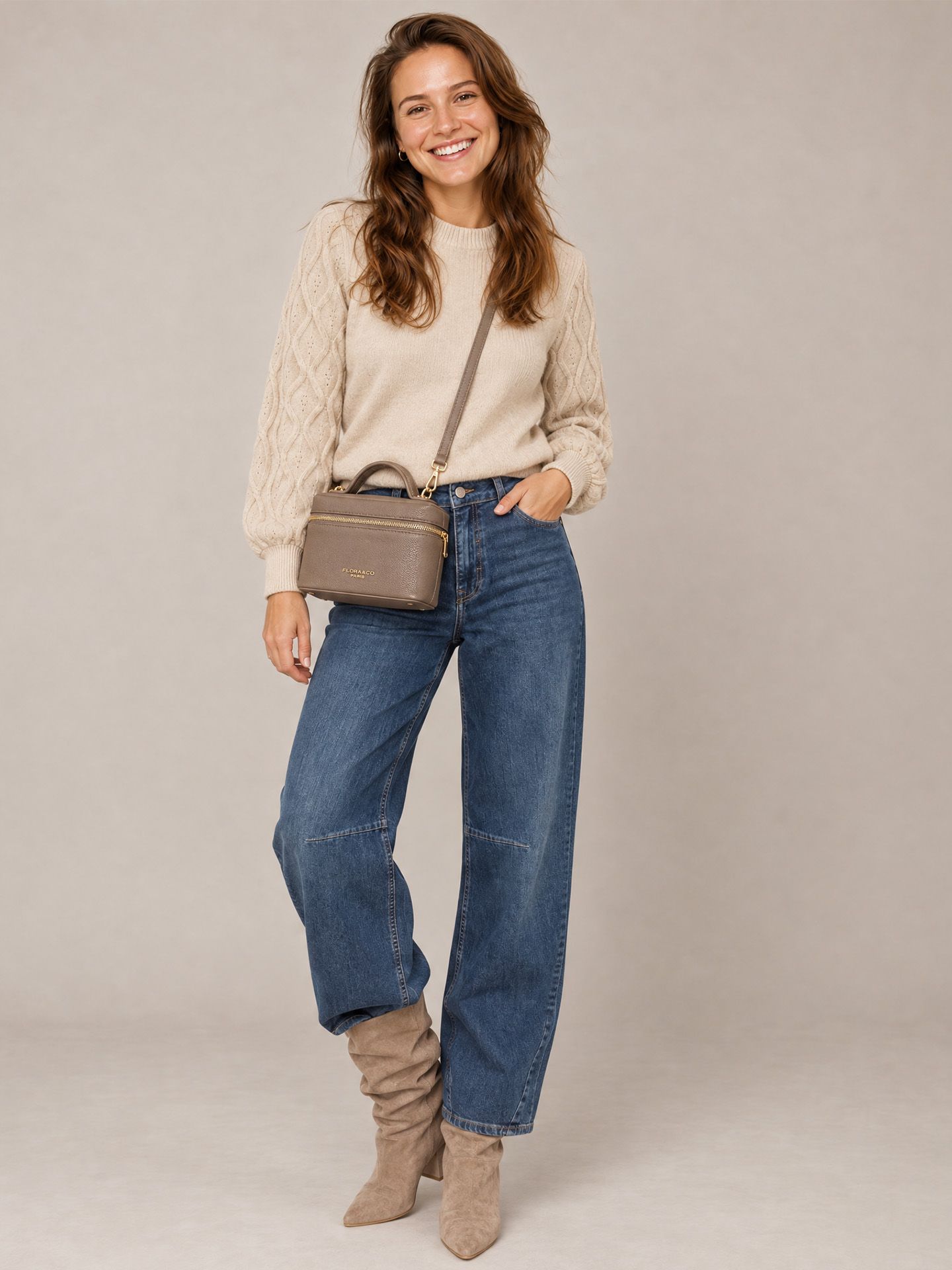 SAAR Trui Coco Beige 00085287-5200