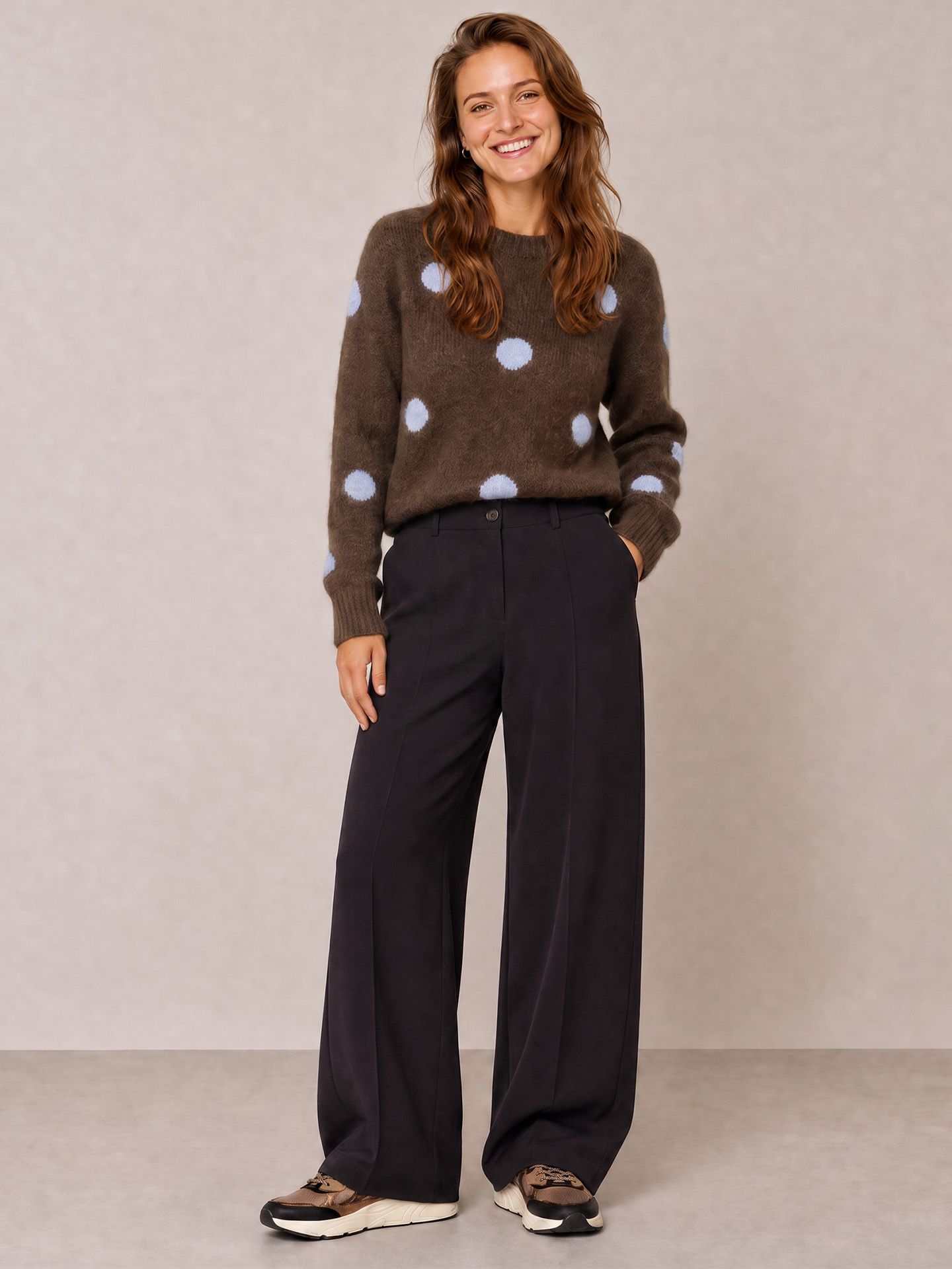 SAAR Pull-over Pinot Bruin 00085288-5800