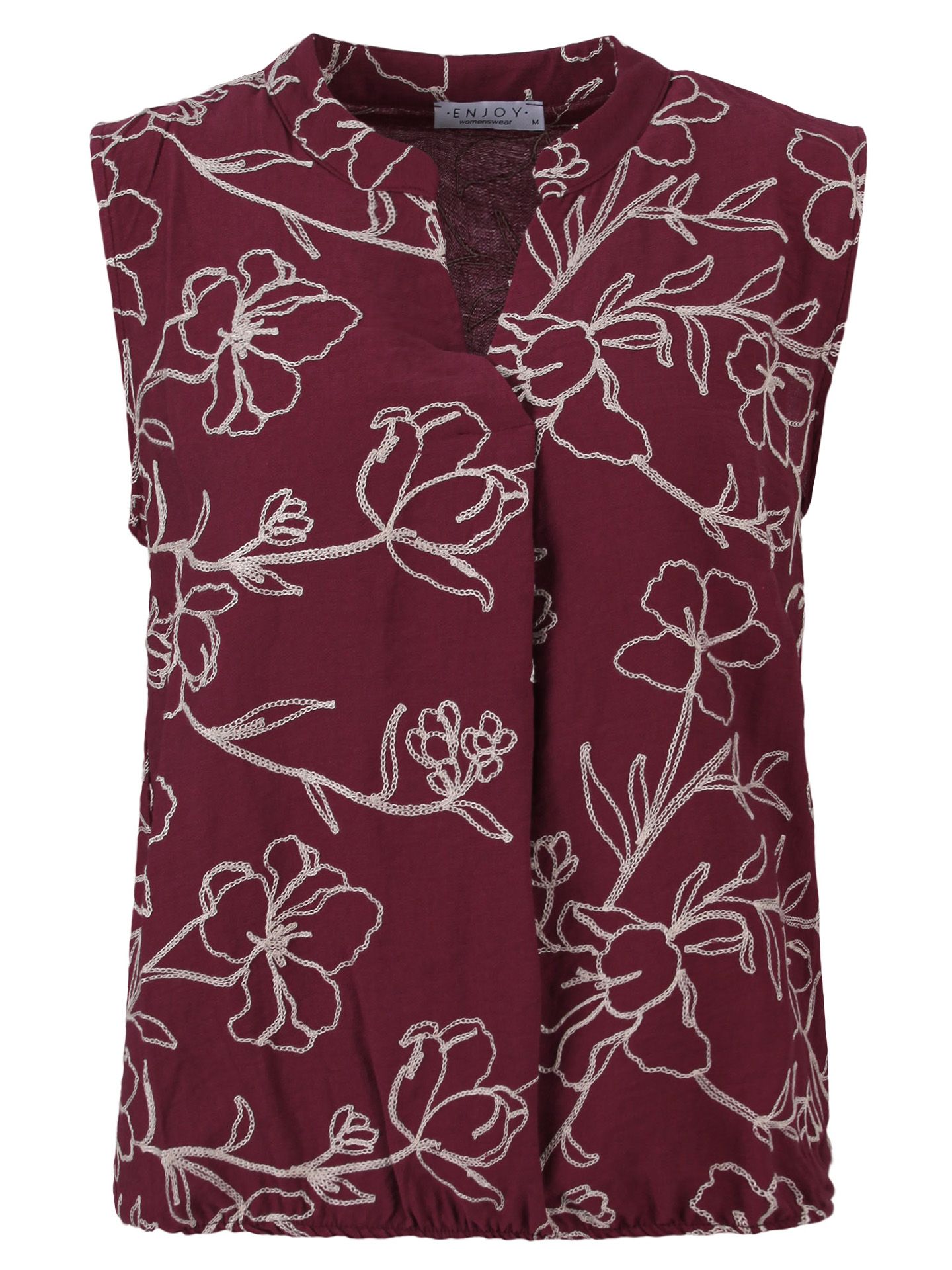 Enjoy Womenswear Blouse Madelief Rood 00085293-3650