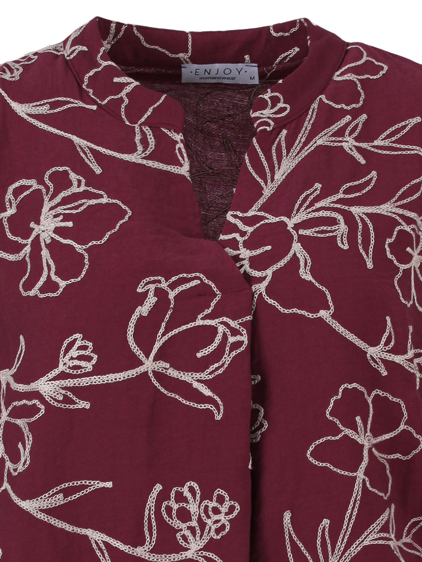 Enjoy Womenswear Blouse Madelief Rood 00085293-3650