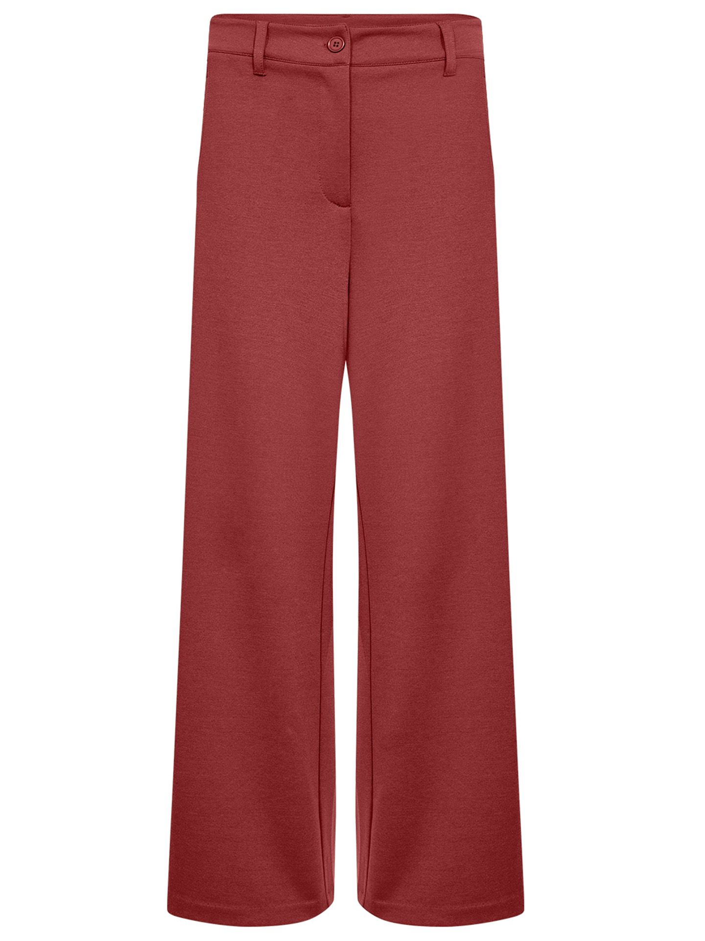 Soyaconcept Straight Broek Daniella Rood 00085302-3350