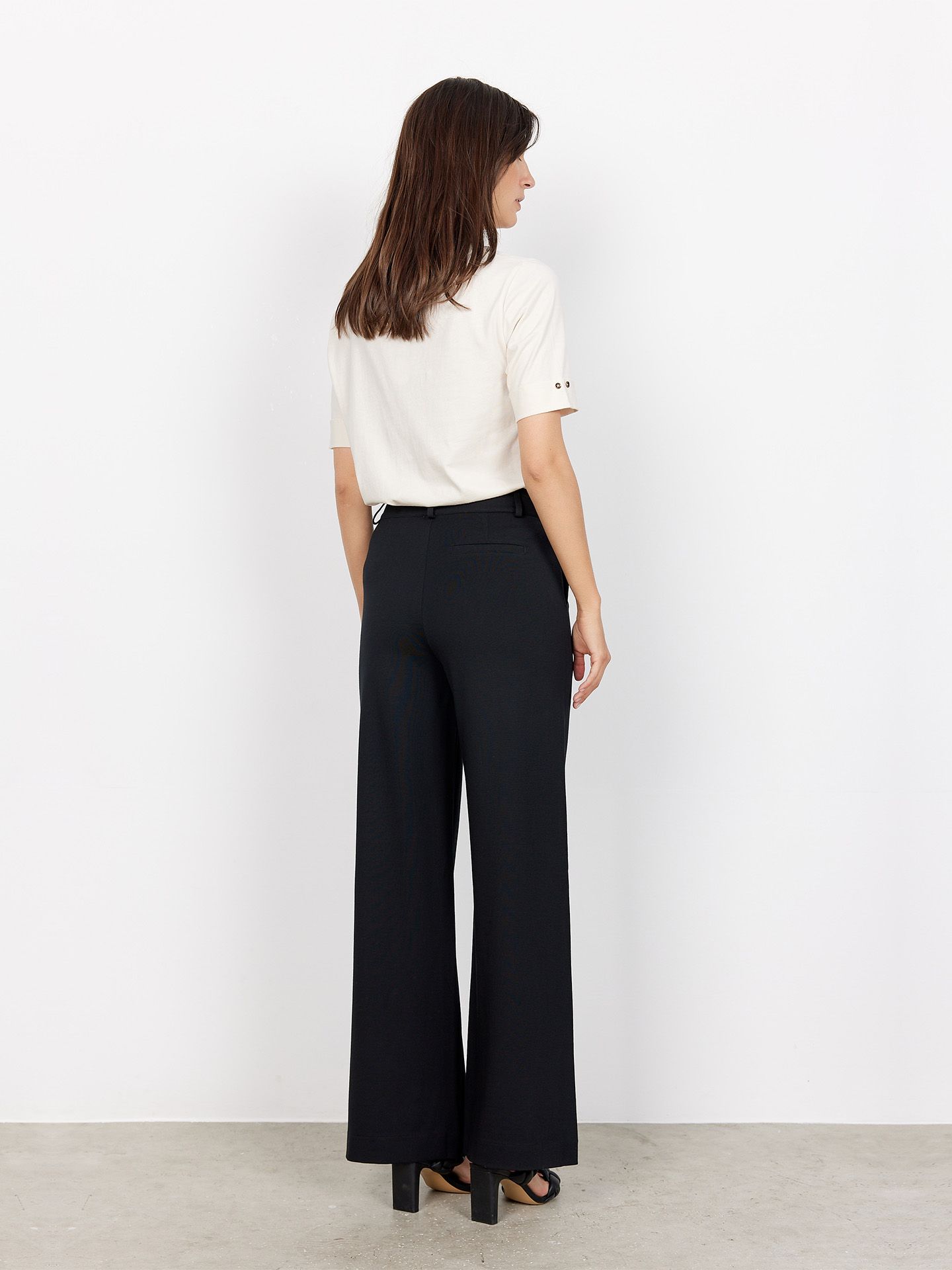 Soyaconcept Straight Broek Daniella Zwart 00085302-7500