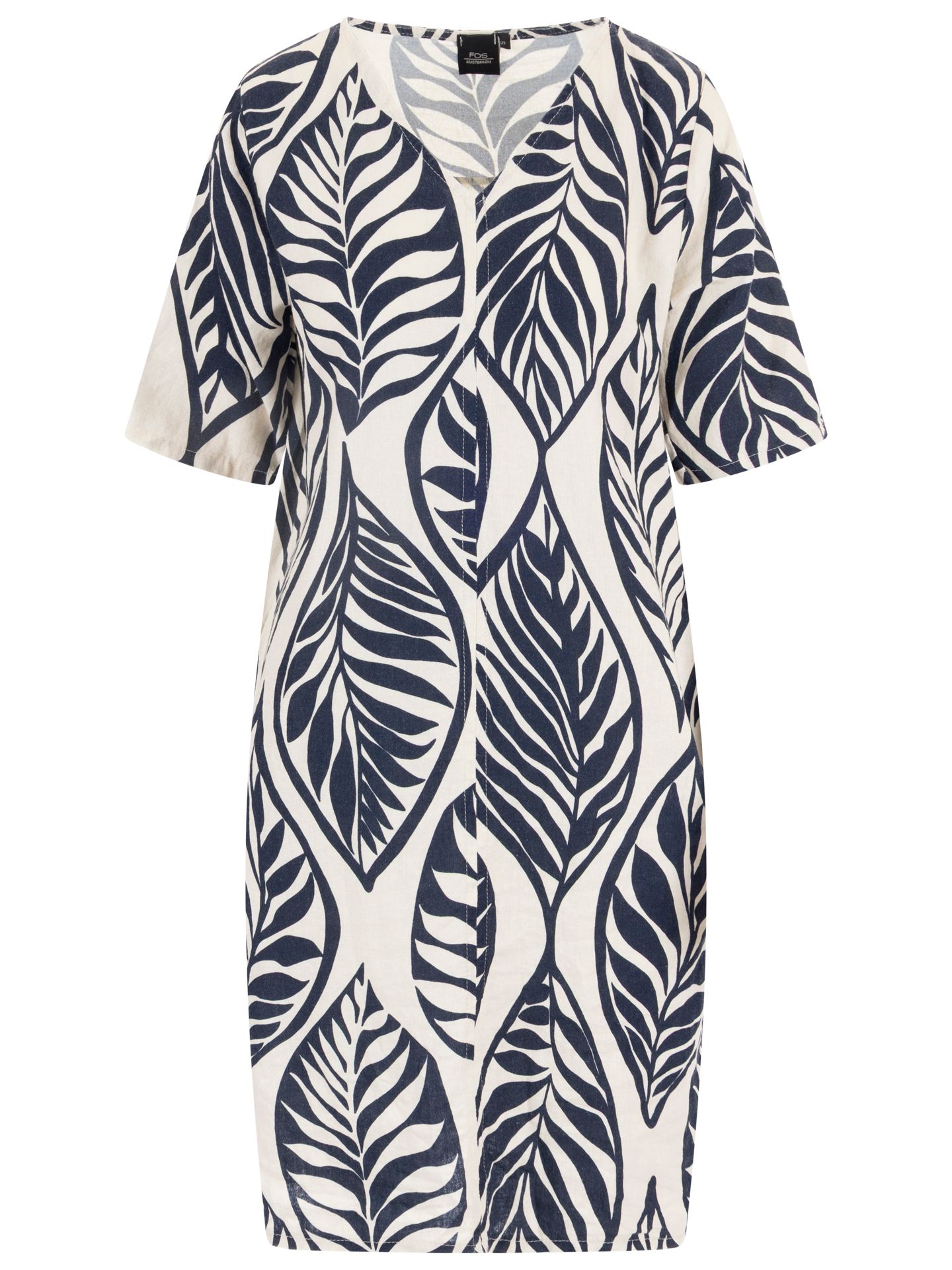 FOS Fashion Jurk Linde Blauw 00085305-1500
