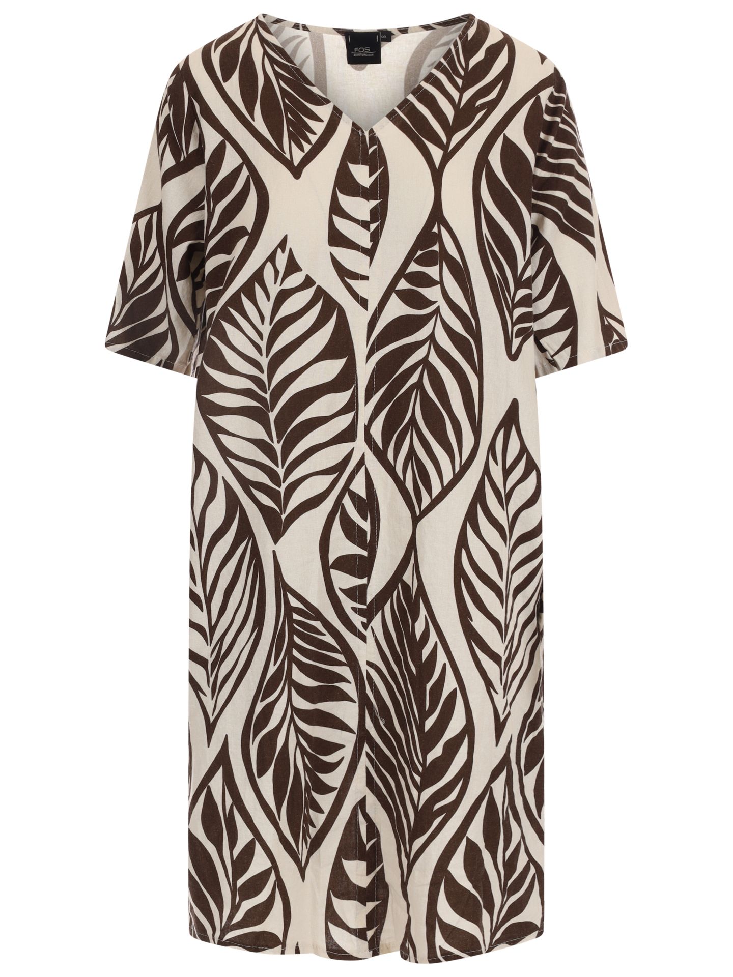 FOS Fashion Jurk Linde Bruin 00085305-5800