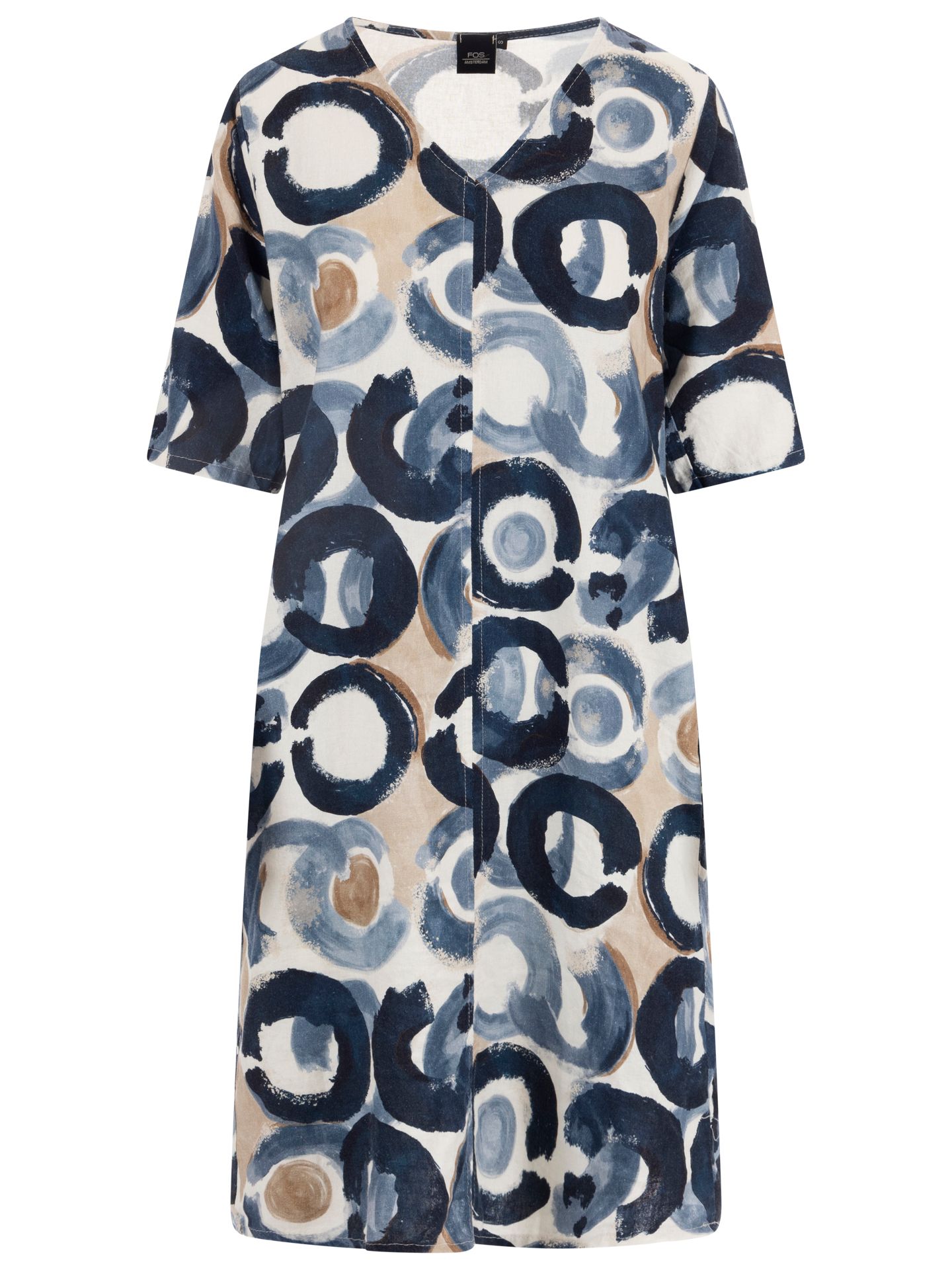 FOS Fashion Jurk Linde Blauw 00085306-1500