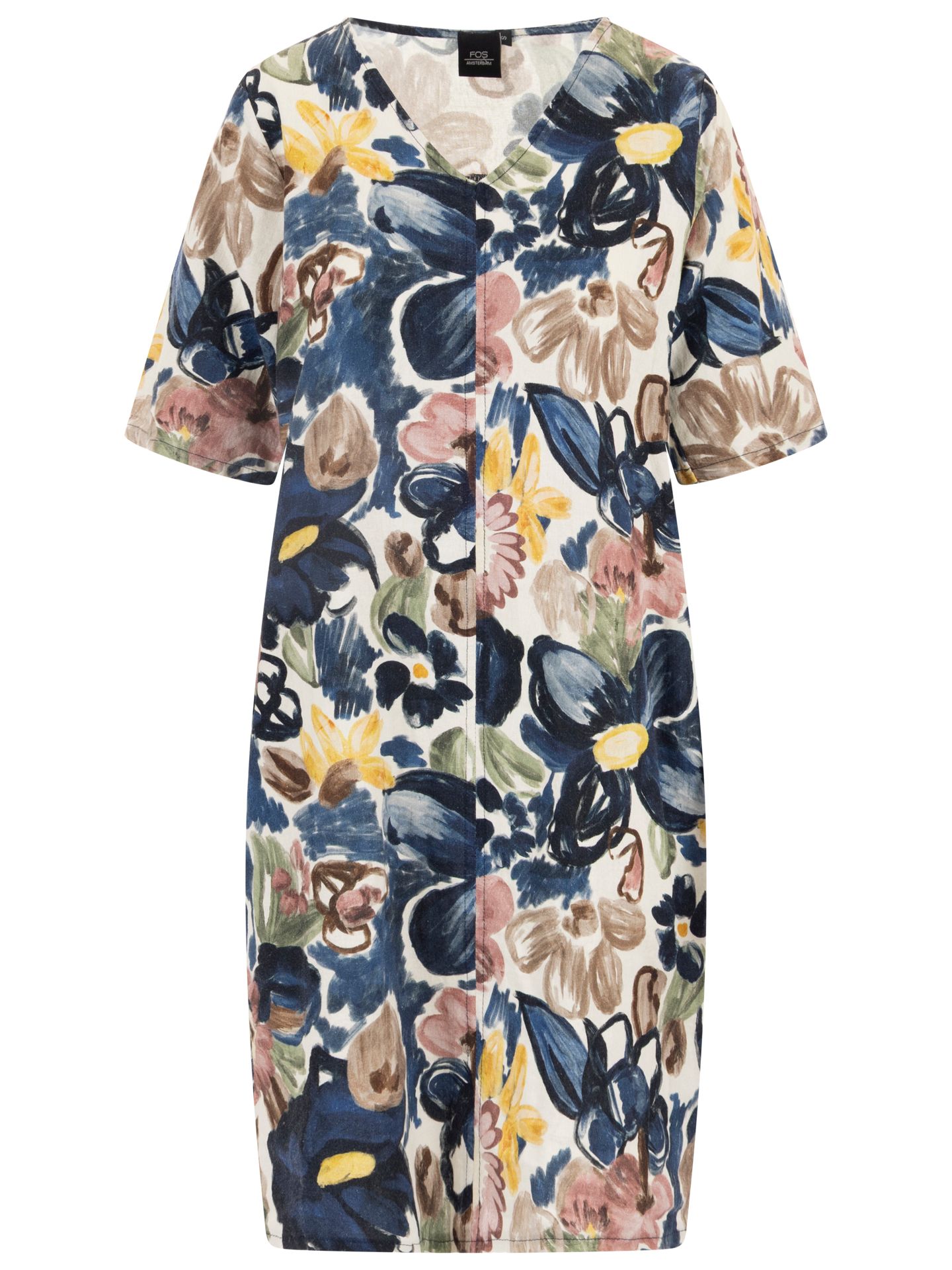FOS Fashion Jurk Linde Blauw 00085307-1500