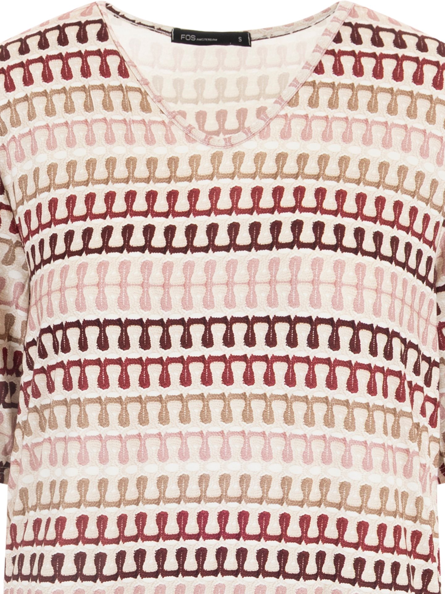 FOS Fashion T-shirt Vivi Rood 00085308-3600